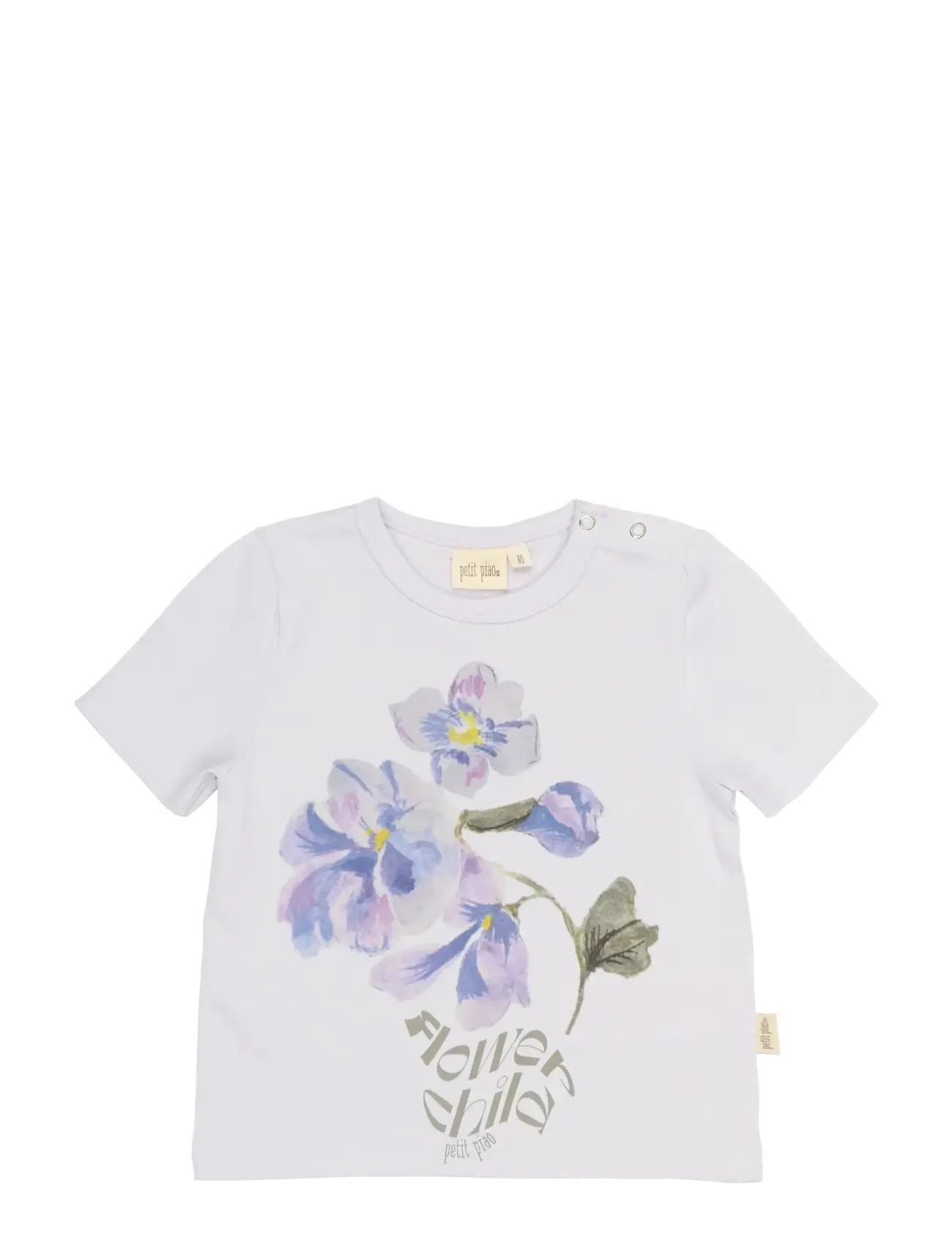 Petit Piao PPEvelynn OS S_S Tee - Riided - LILAC HINT / purple