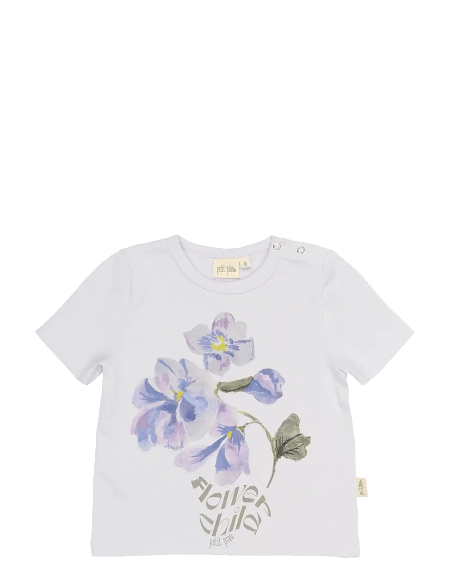 Petit Piao - PPEvelynn OS S_S Tee - lühikeste varrukatega t-särgid - lilac hint - 1