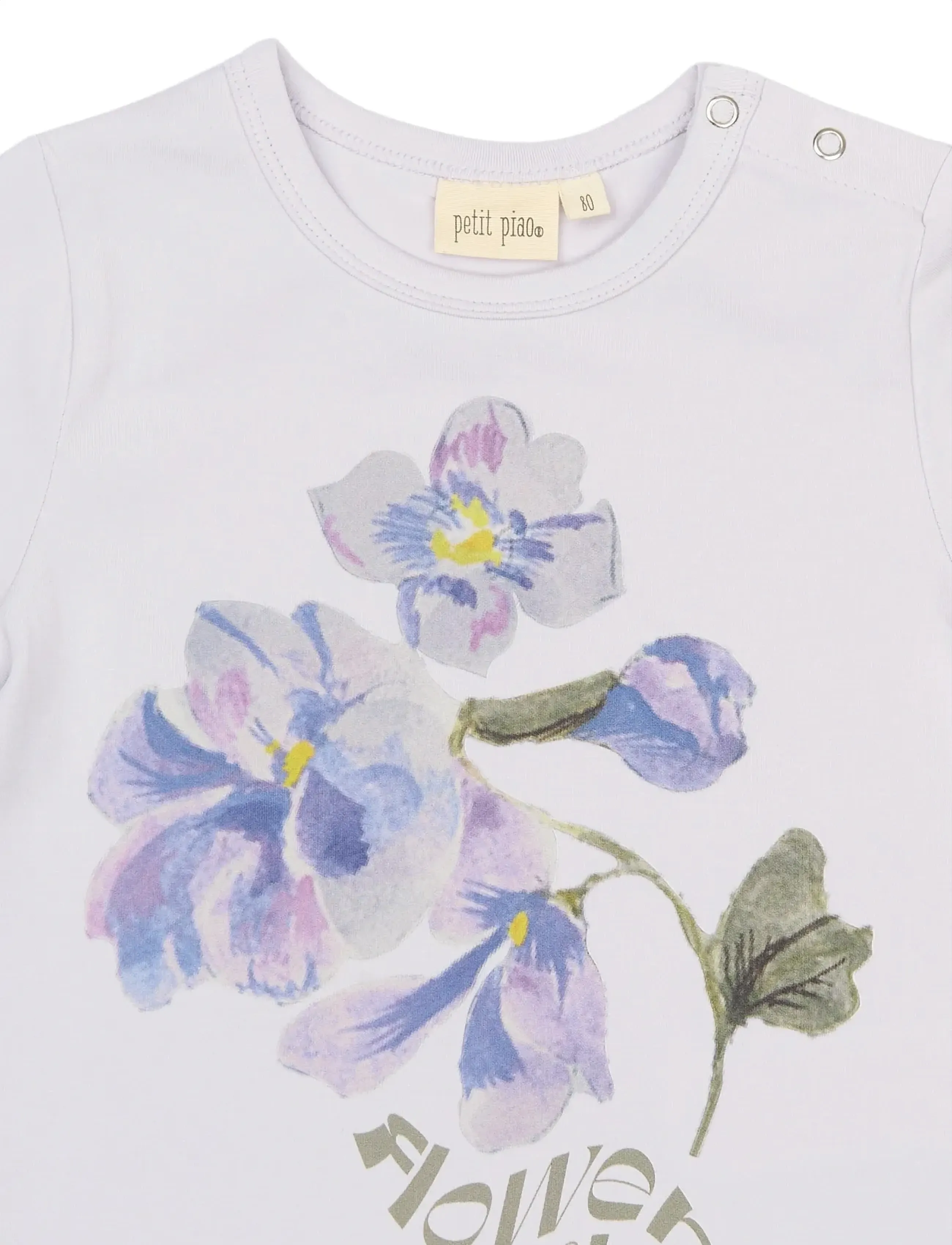 Petit Piao - PPEvelynn OS S_S Tee - short-sleeved t-shirts - lilac hint - 5