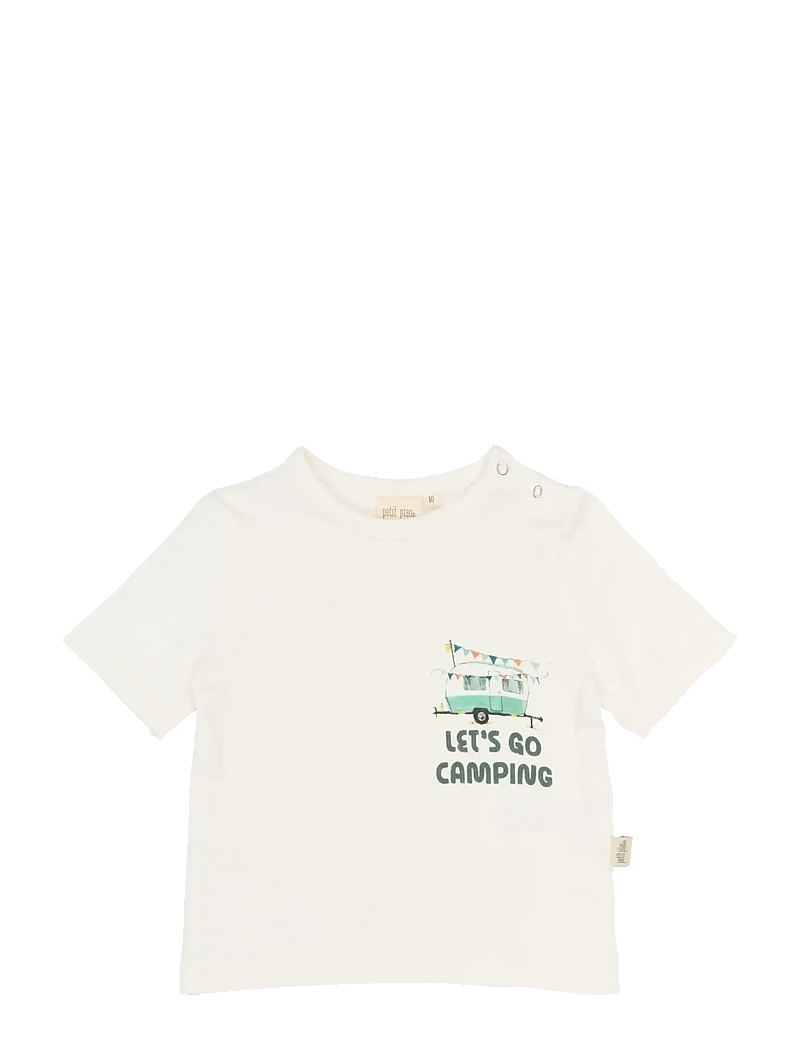 Petit Piao - PPEliah OS S_S Tee - kurzärmelige - cloud dancer - 1