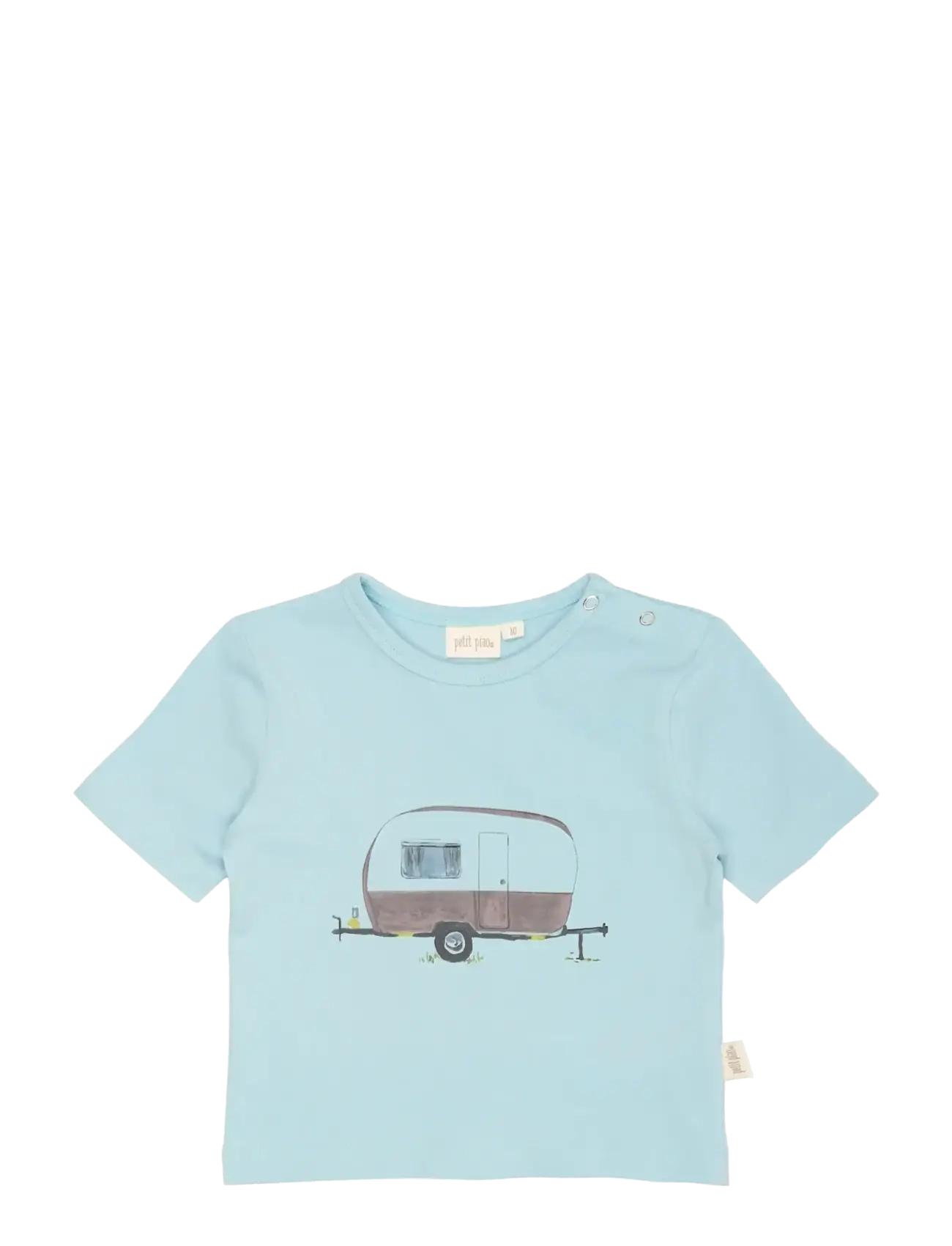 Petit Piao PPEliah OS S_S Tee - T-shirts - WINTER SKY / blue