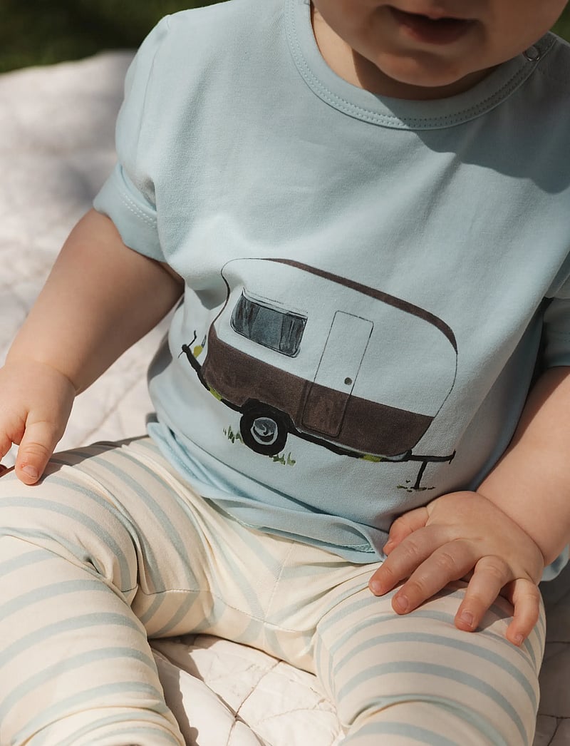 Petit Piao - PPEliah OS S_S Tee - kortærmede t-shirts - winter sky - 0