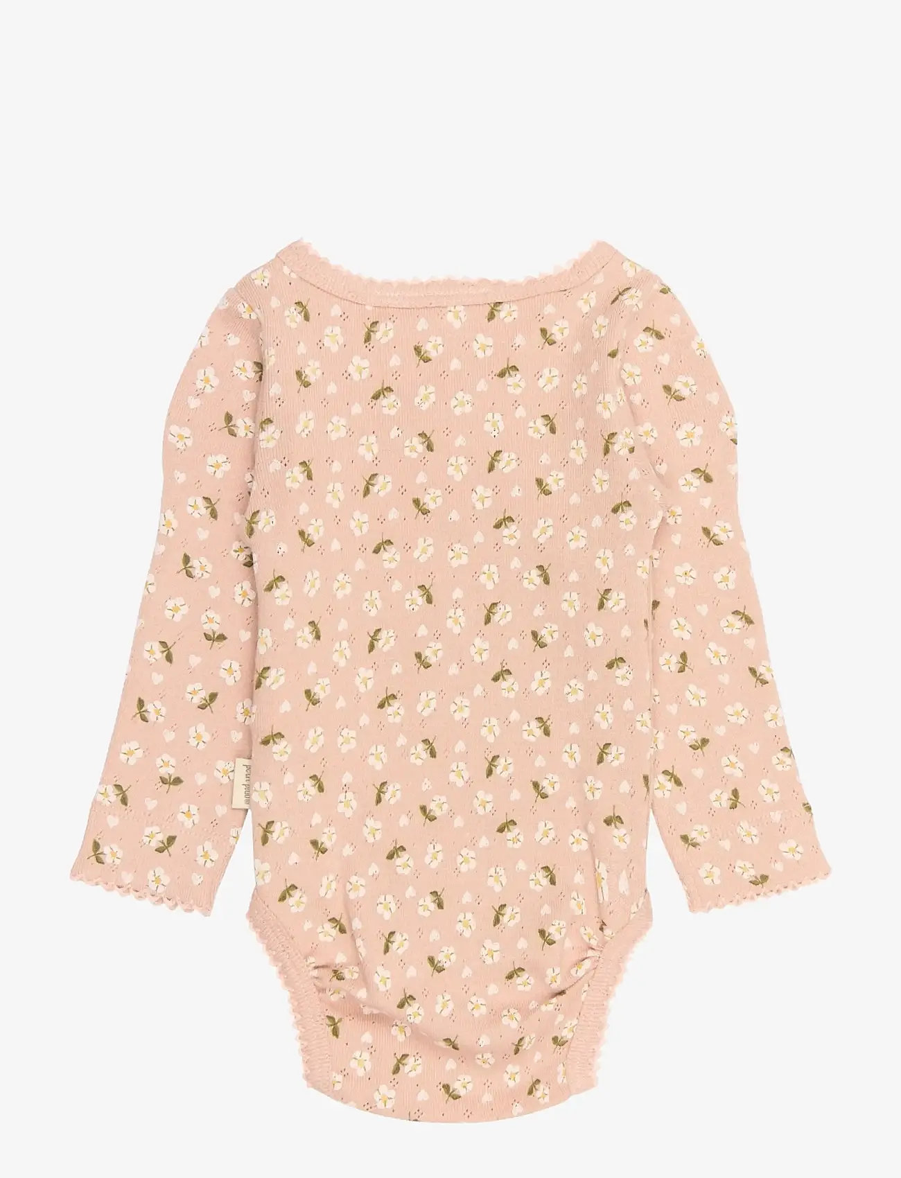 Petit Piao - PPDea L_S Body Fold NB - osta vanuse järgi - misty rose flower aop - 2