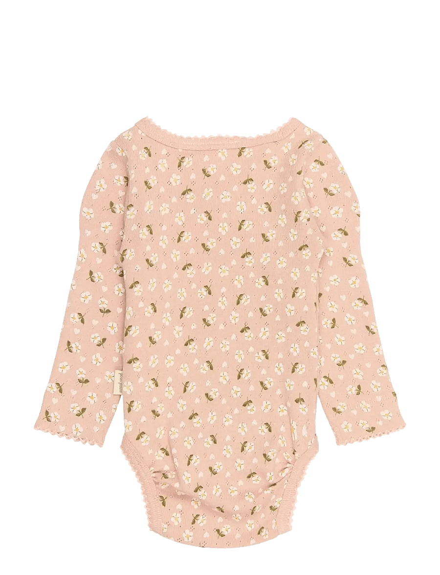 Petit Piao - PPDea L_S Body Fold NB - einkaufen nach alter von - misty rose flower aop - 2
