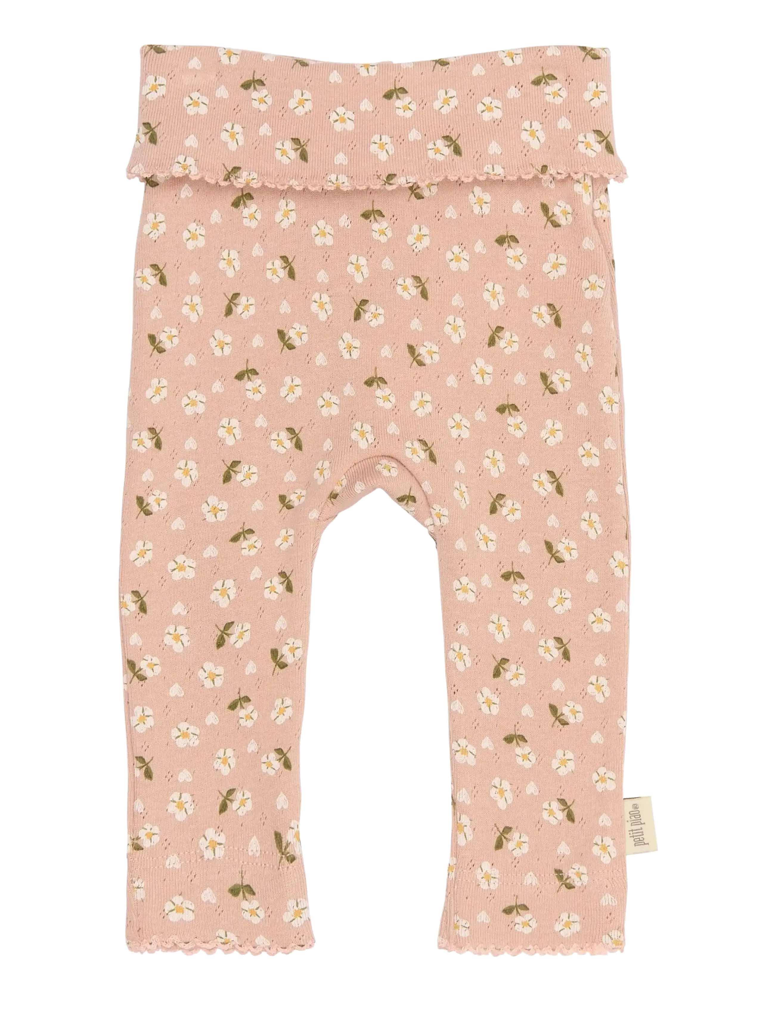 Petit Piao - PPDea High Waist Leggings NB - leggings - misty rose flower aop - 2