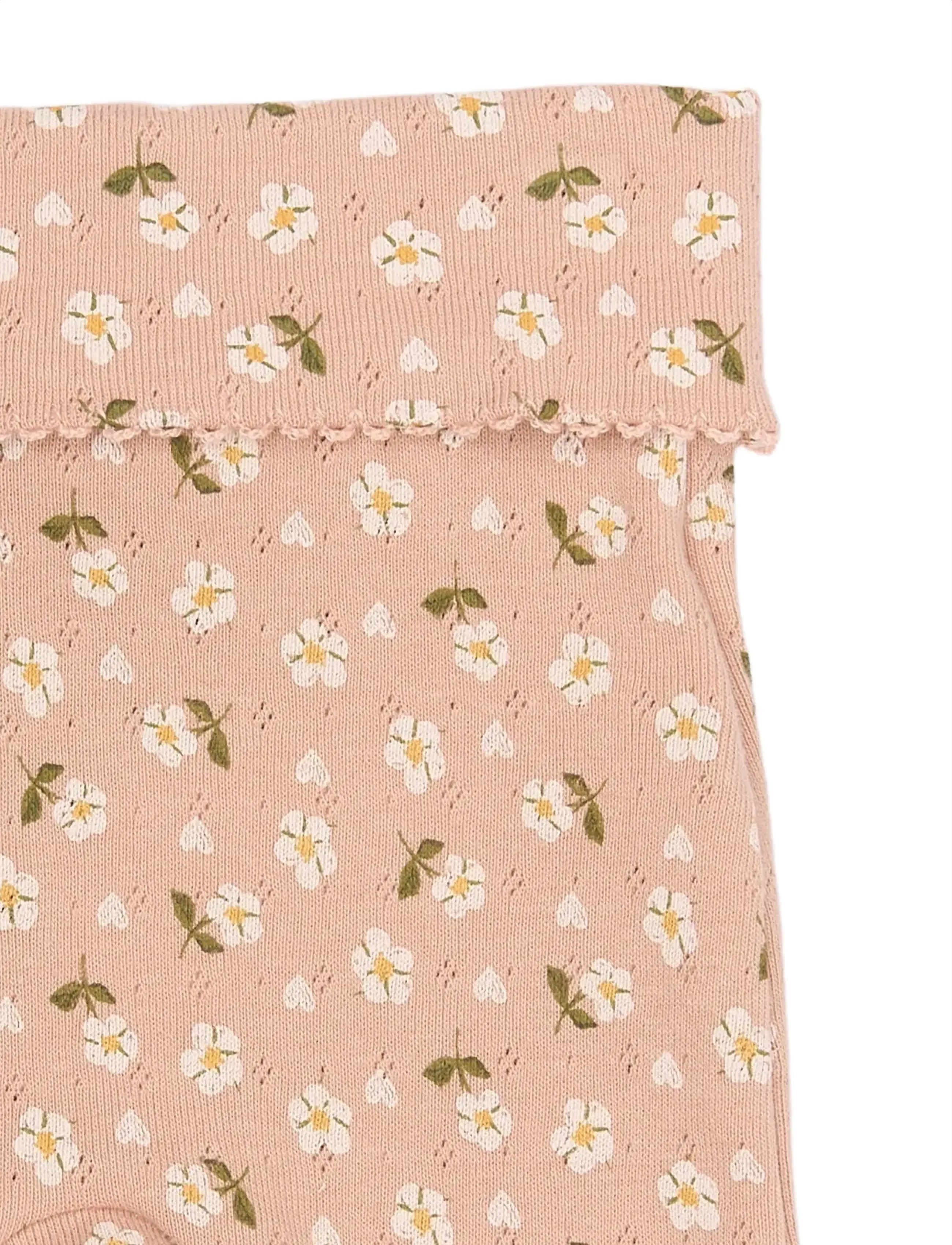 Petit Piao - PPDea High Waist Leggings NB - leggings - misty rose flower aop - 4