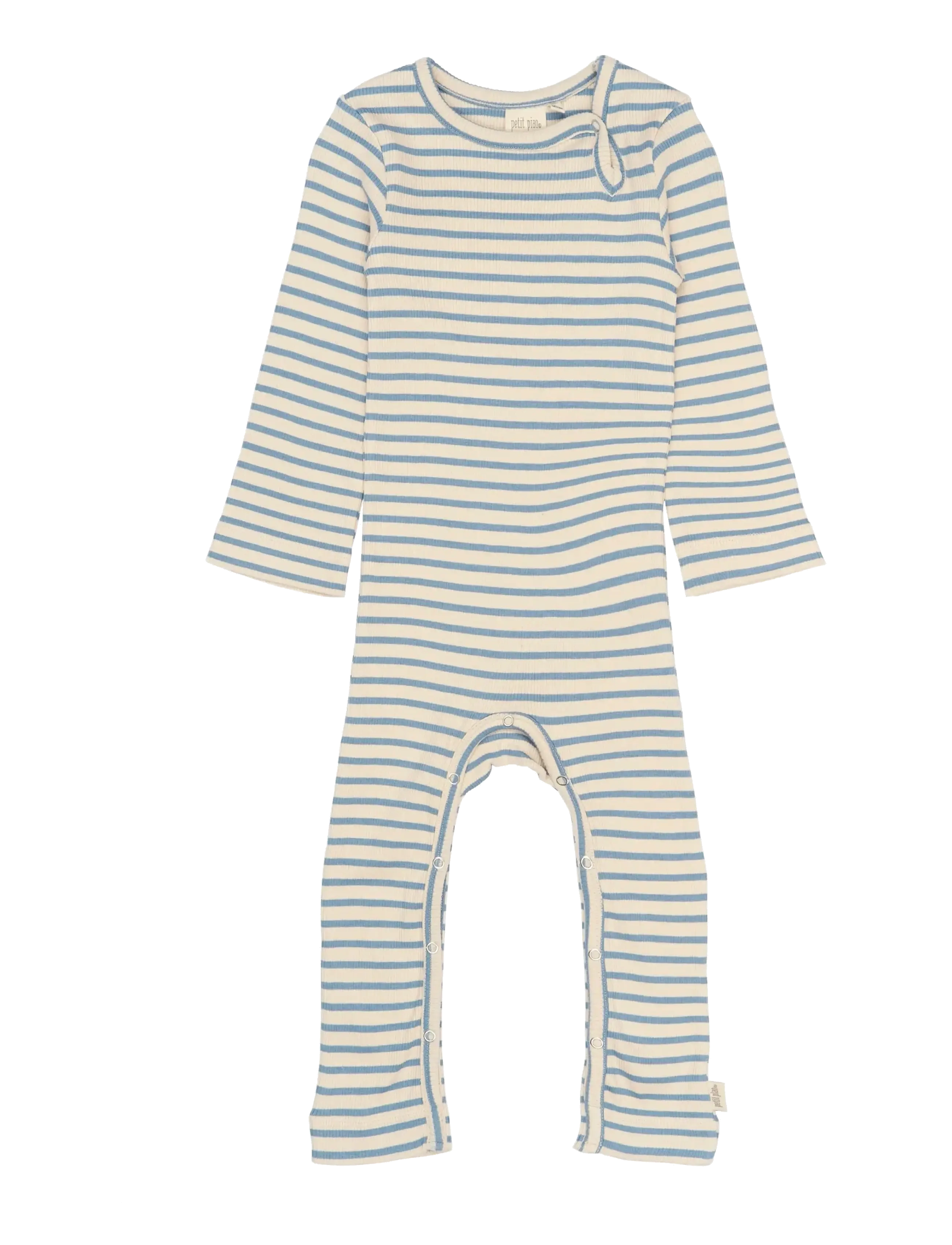 Petit Piao PPSky L_S Jumpsuit - Petit Piao - INFINITY STRIPED / blue