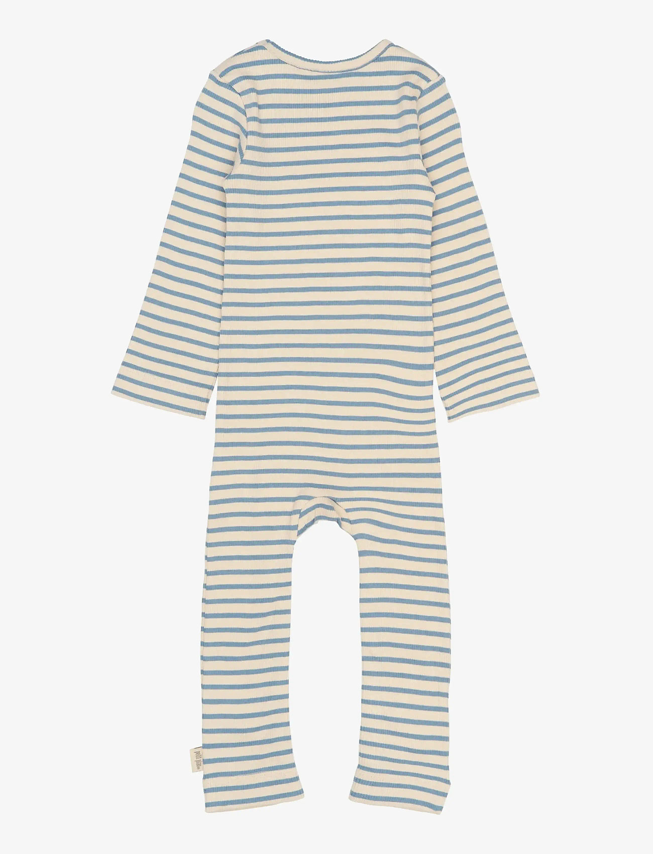 Petit Piao - PPSky L_S Jumpsuit - langærmede heldragter - infinity striped - 1