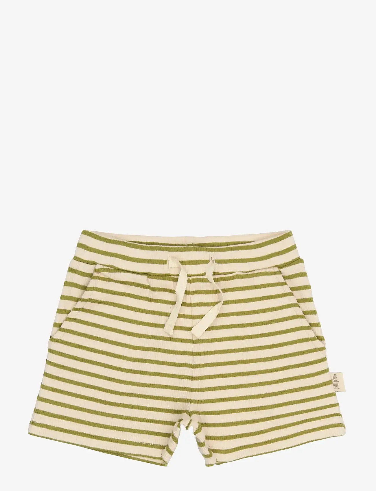 Petit Piao - PPSky Shorts - sweatshorts - mosstone striped - 0