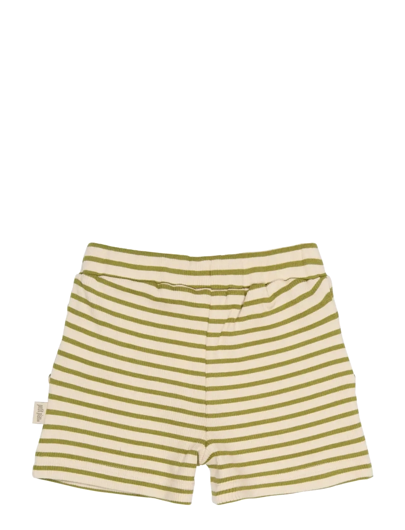 Petit Piao - PPSky Shorts - sweatshorts - mosstone striped - 1