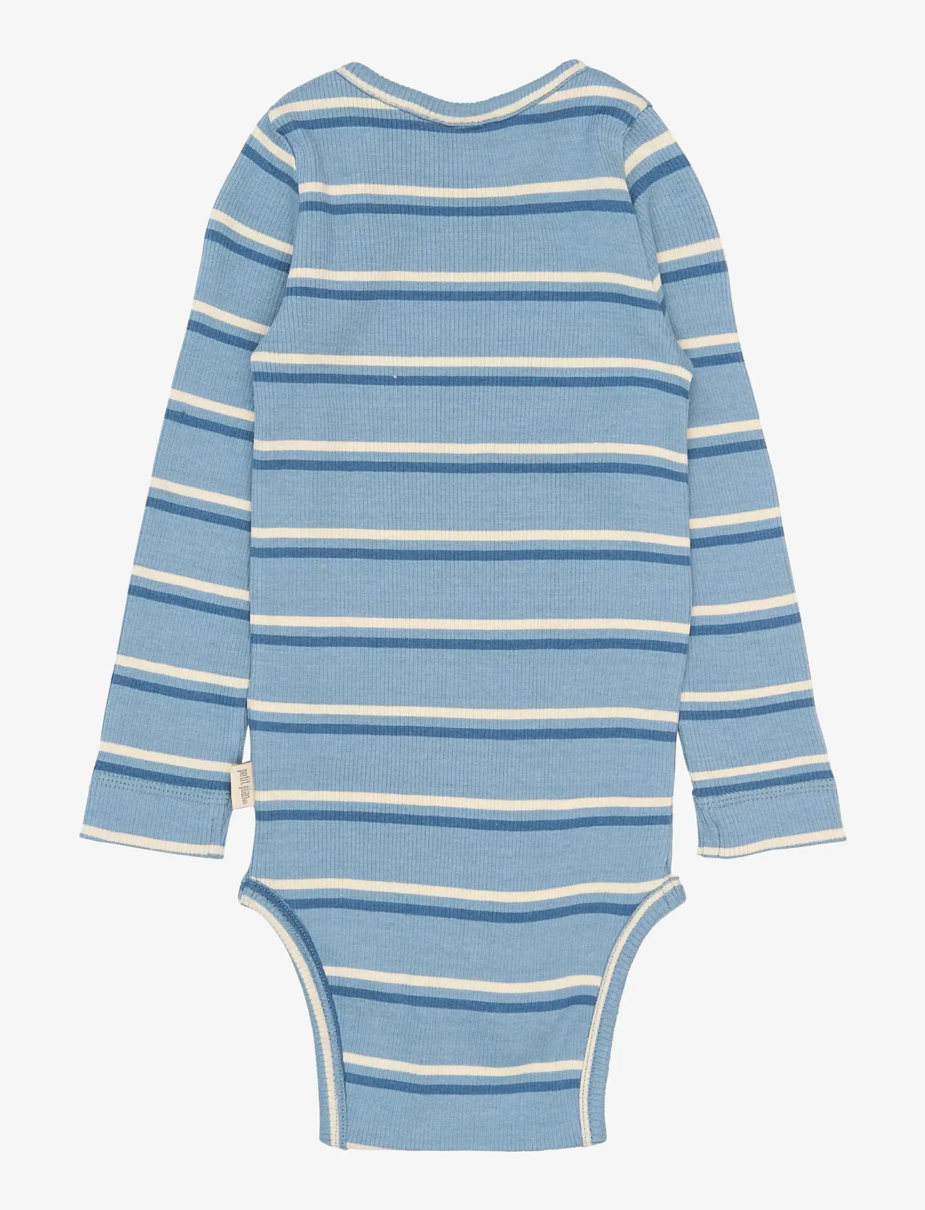 Petit Piao - PPElis L_S Body - langärmelige bodys - infinity striped - 1