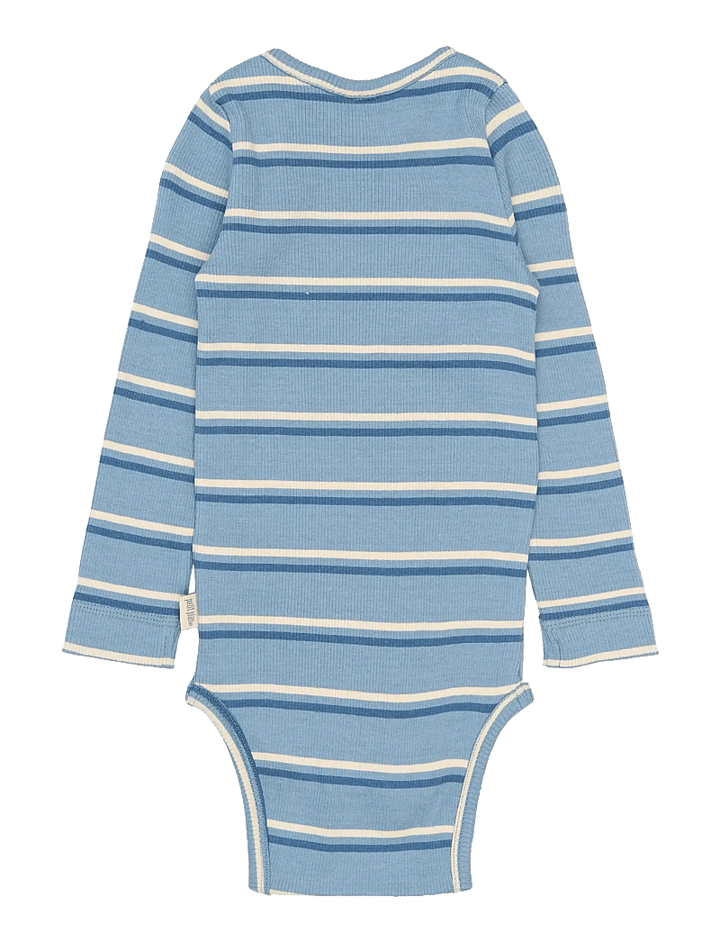Petit Piao - PPElis L_S Body - langärmelige bodys - infinity striped - 1