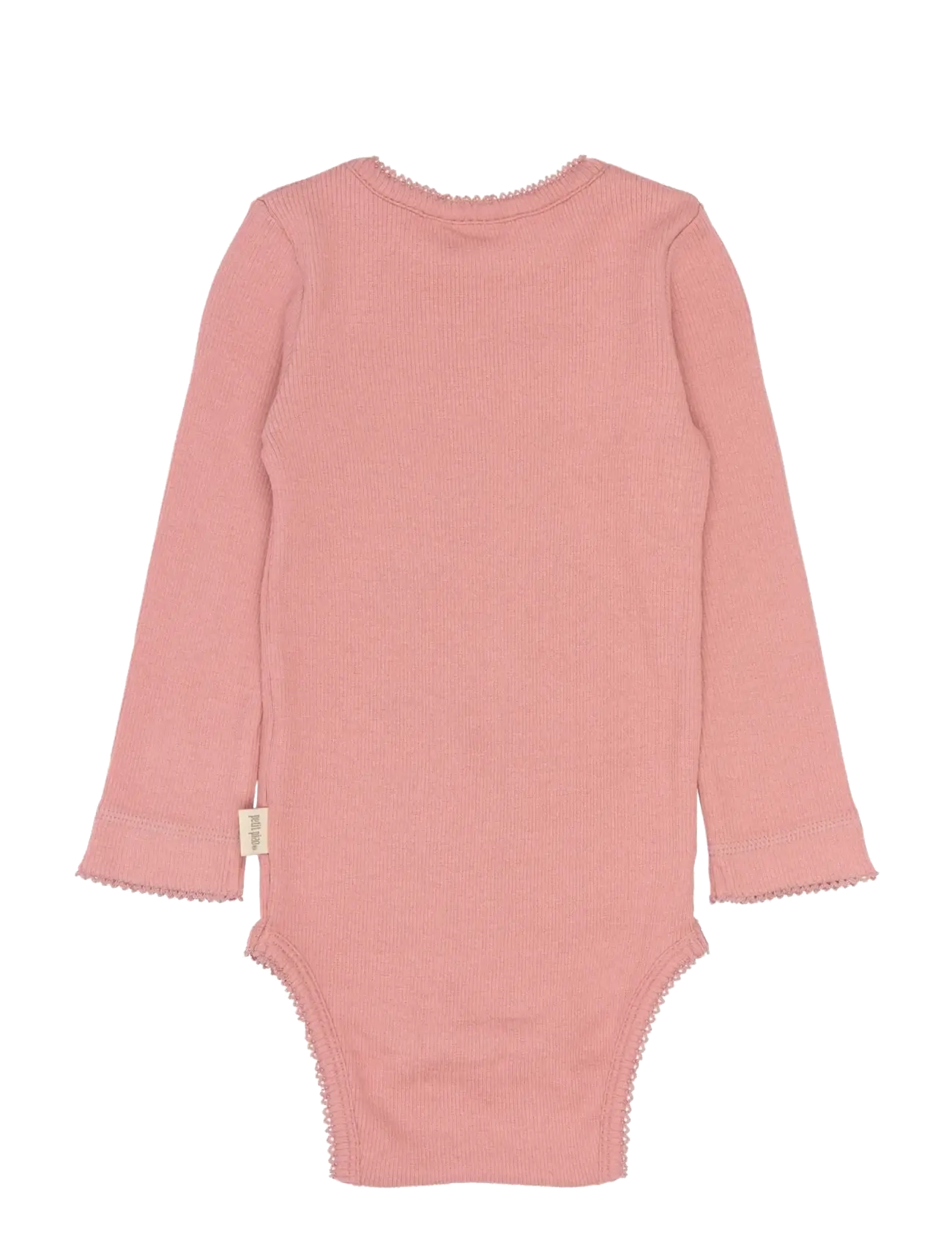 Petit Piao - PPSea L_S Body - long-sleeved bodies - dusty rose - 1
