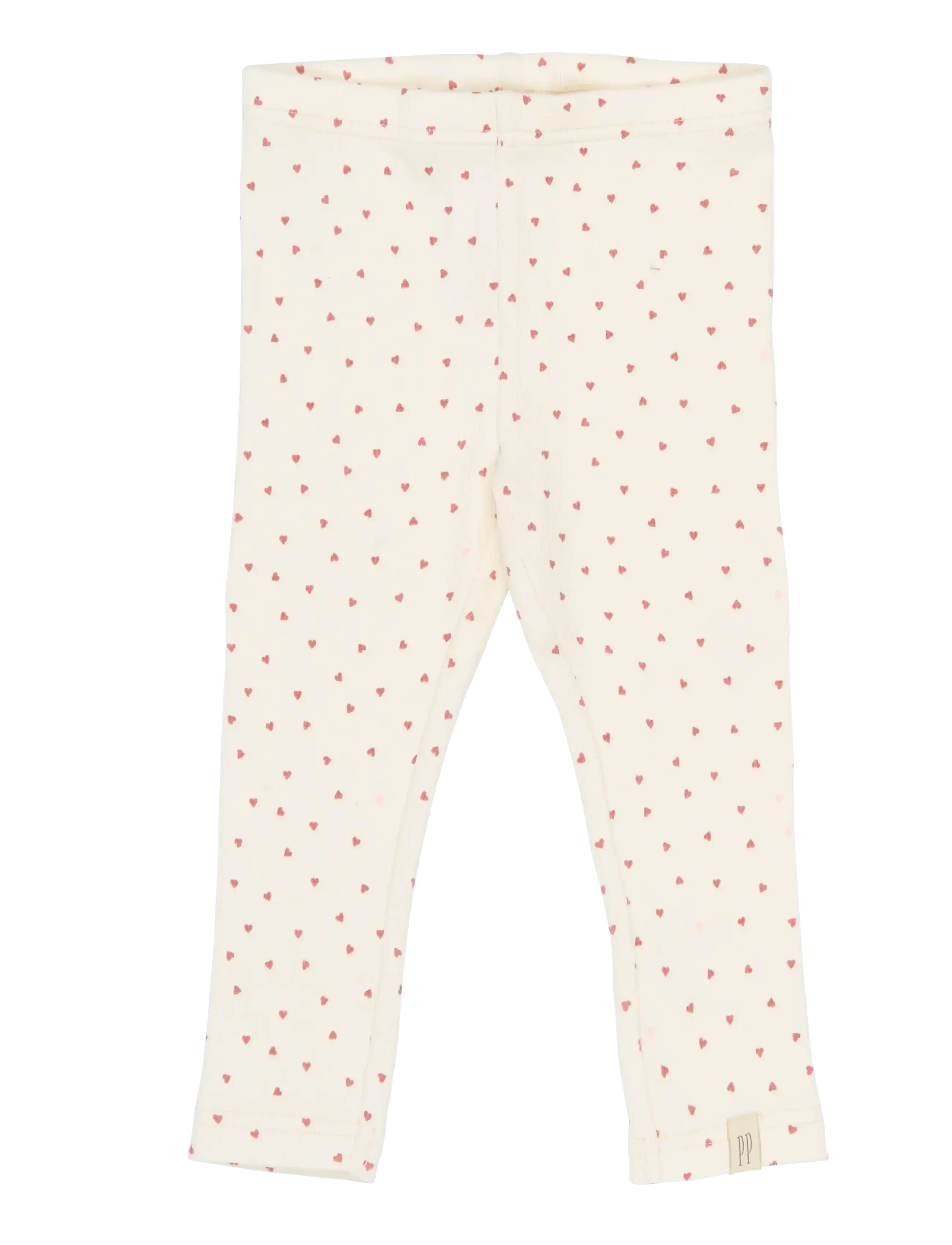 Petit Piao PPSonja Leggings - Petit Piao - EGGNOG HEART AOP / cream