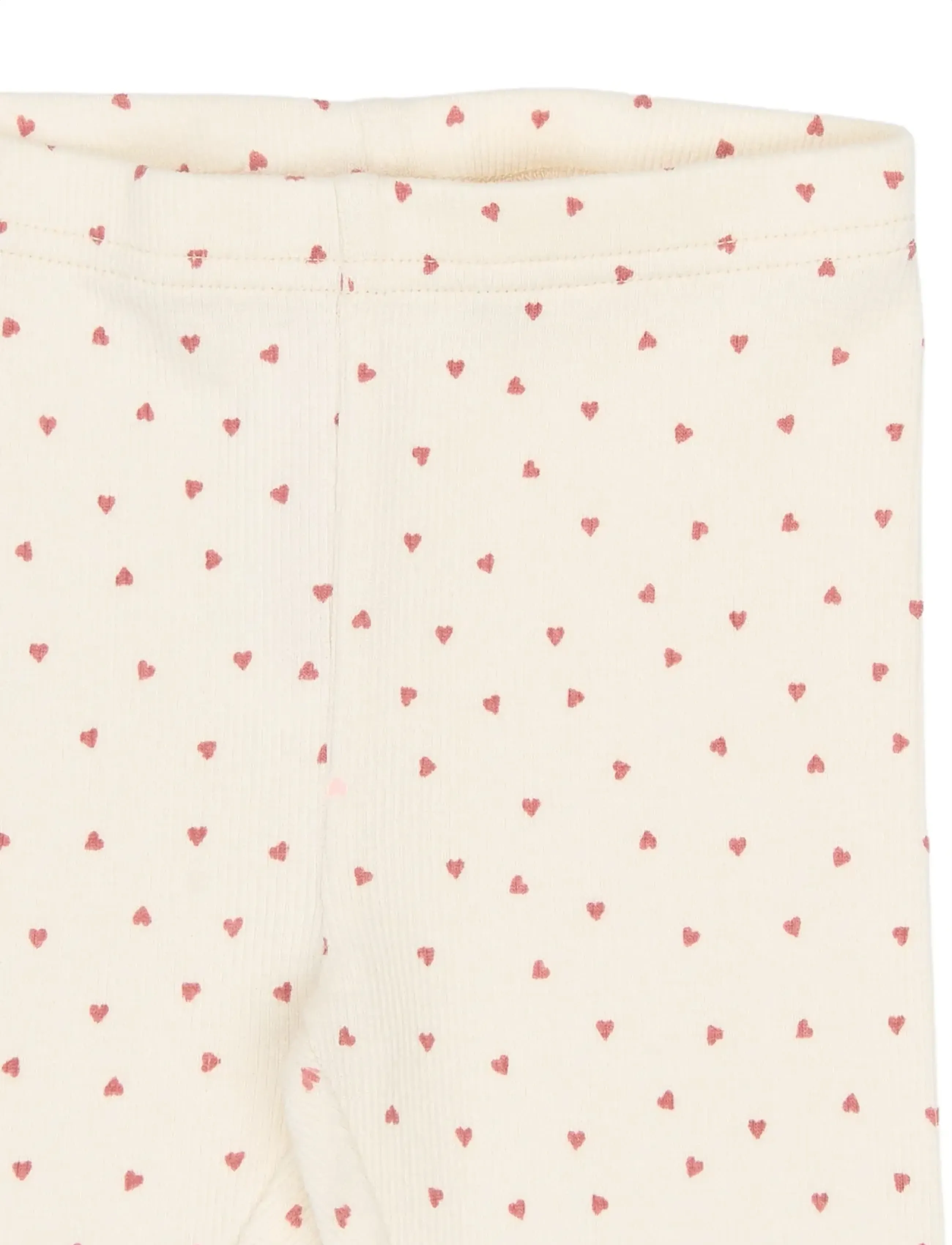 Petit Piao - PPSonja Leggings - suvised sooduspakkumised - eggnog heart aop - 4