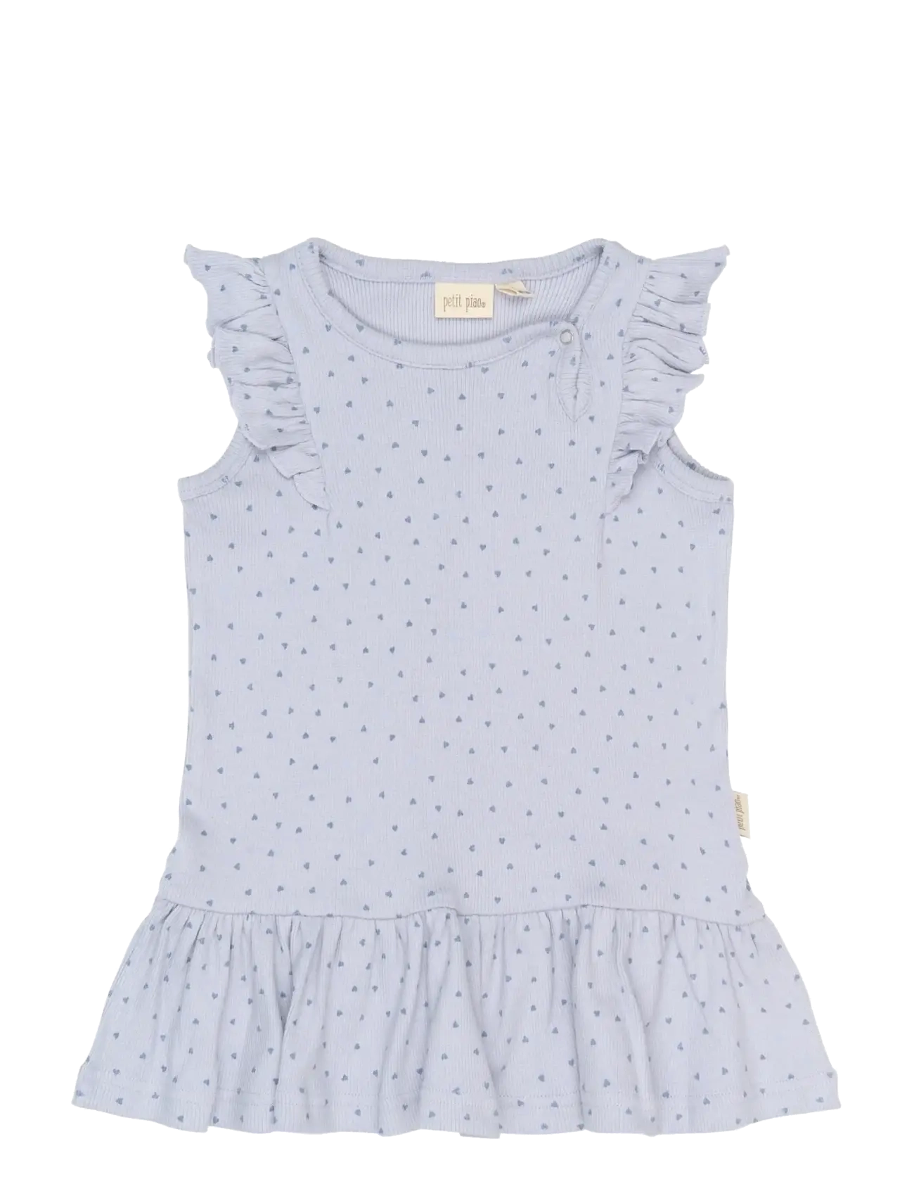 Petit Piao PPSonja S_L Dress - Neuheiten - COSMIC SKY HEART AOP / blue