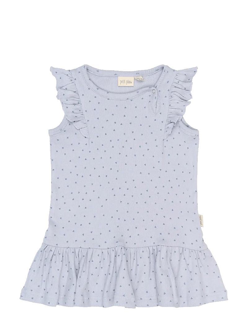 Petit Piao - PPSonja S_L Dress - Ærmeløse hverdagskjoler - cosmic sky heart aop - 1