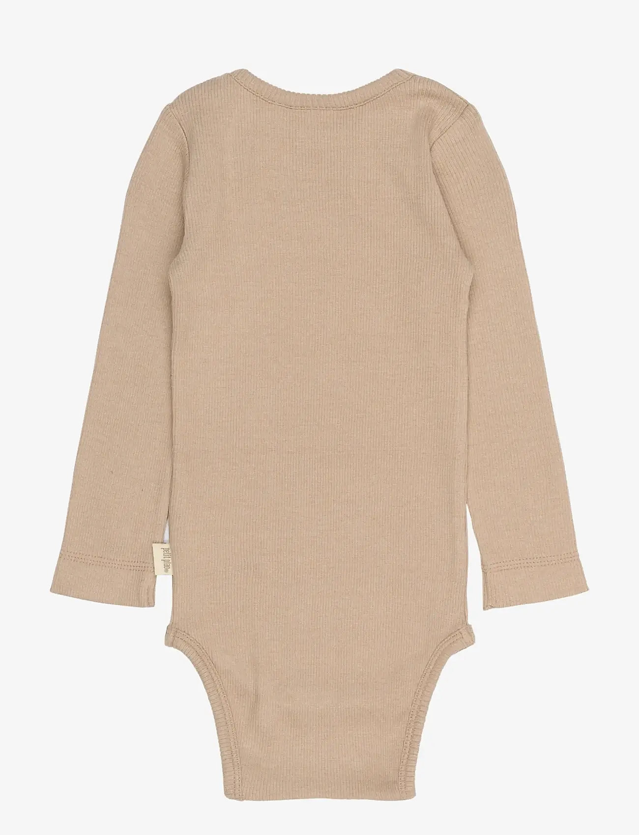 Petit Piao - PPStone L_S Body - langærmede bodyer - ginger snap - 1