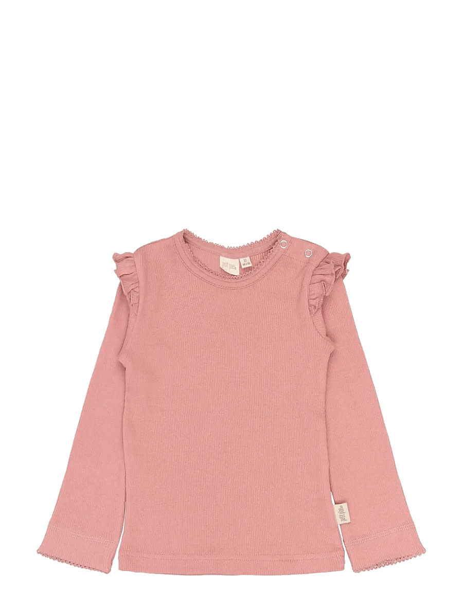 Petit Piao - PPSea L_S Tee - pikkade varrukatega t-särgid - dusty rose - 1