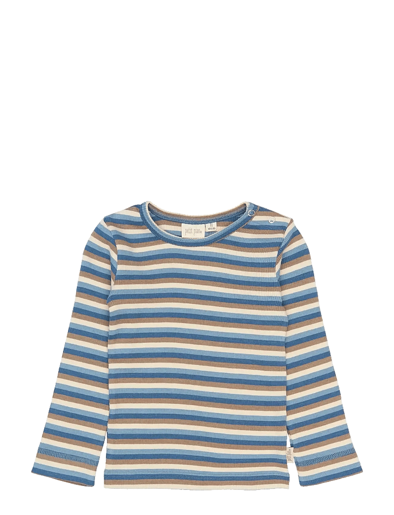 Petit Piao - PPSong L_S Tee - pikkade varrukatega t-särgid - infinity multistriped - 0
