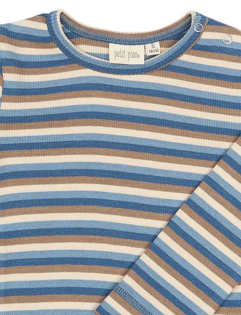 Petit Piao - PPSong L_S Tee - pikkade varrukatega t-särgid - infinity multistriped - 2