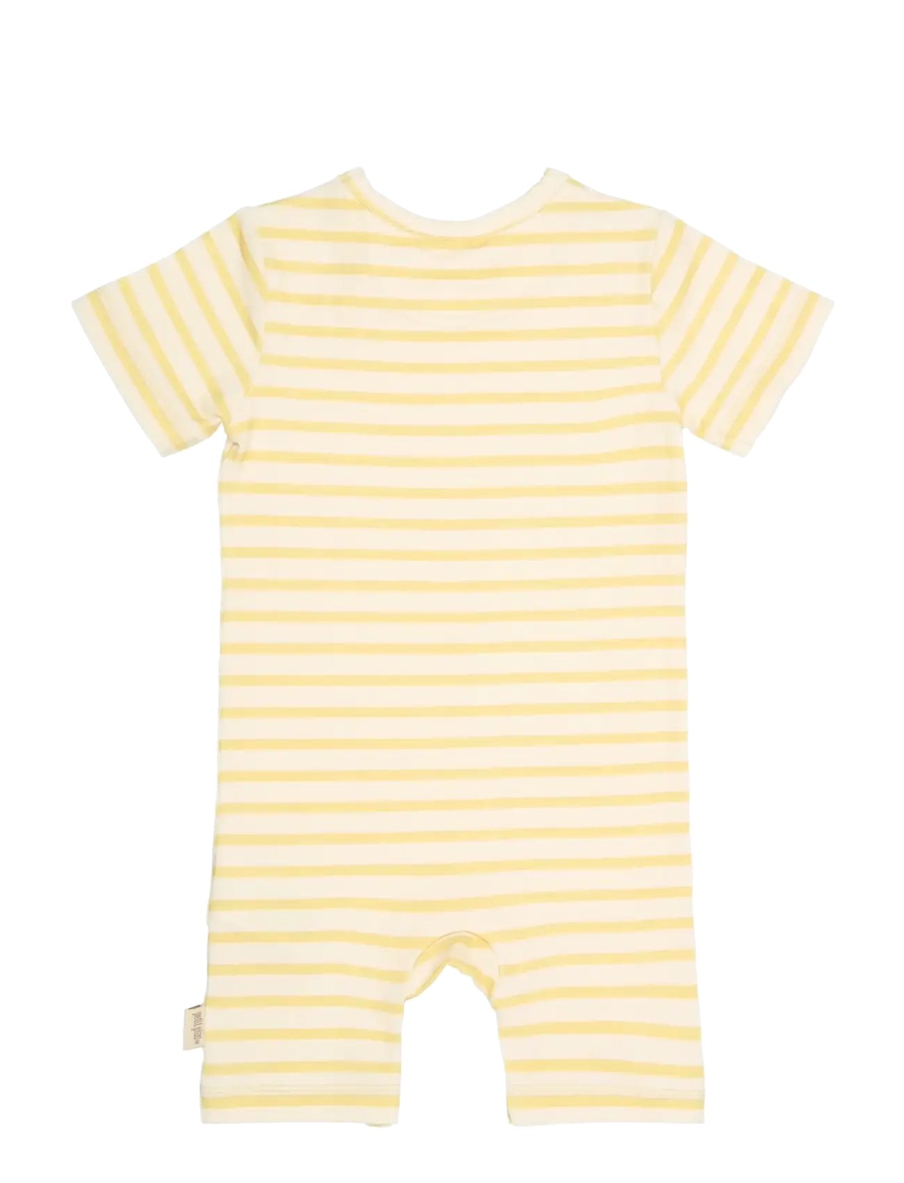 Petit Piao - PPSun S_S Jumpsuit - lühikeste varrukatega - dusky citron striped - 1