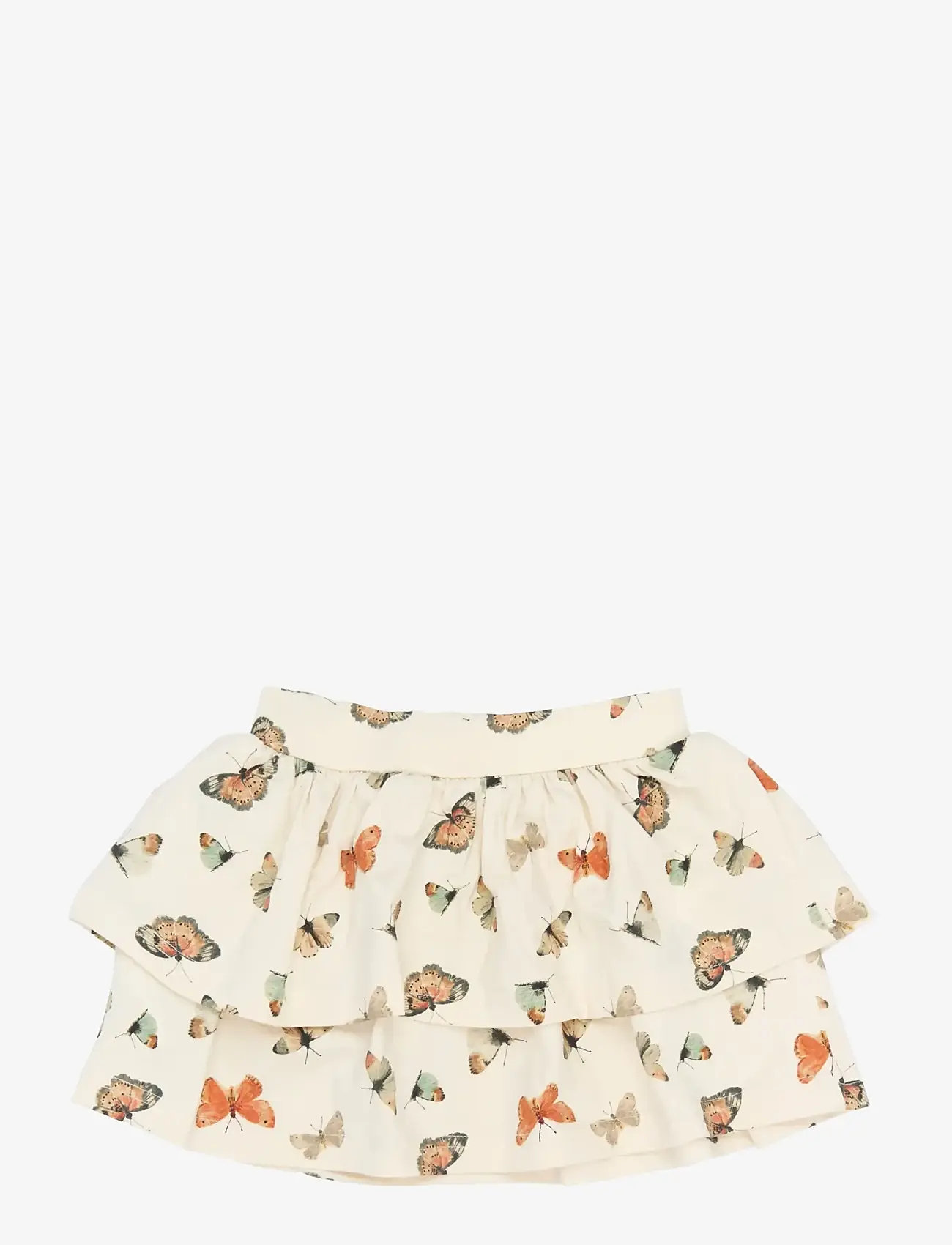 Petit Piao - PPStar Skirt - korte nederdele - eggnog butterfly aop - 1