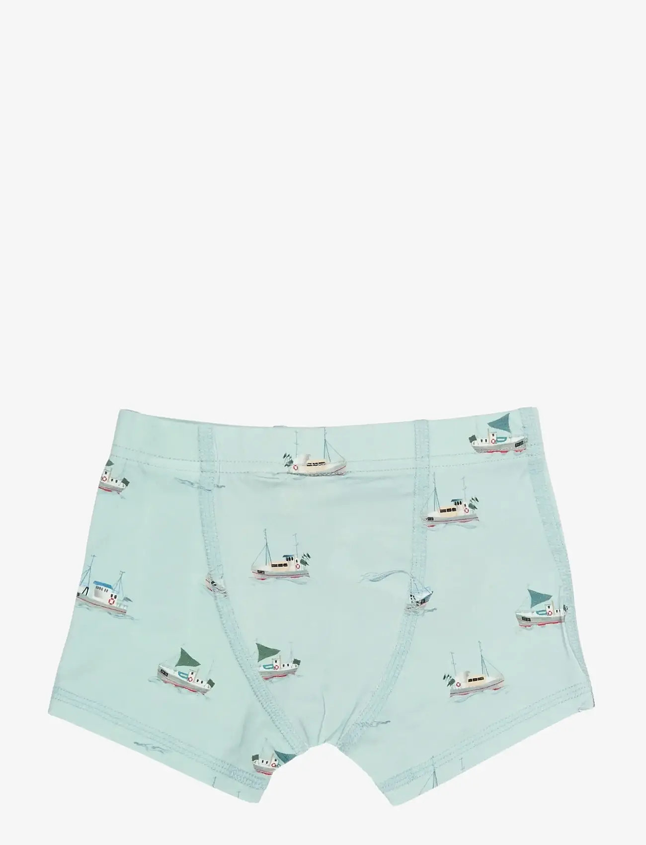 Petit Piao - PPStar Boxers 2-pack - underbukser - illusion blue boat aop - 2