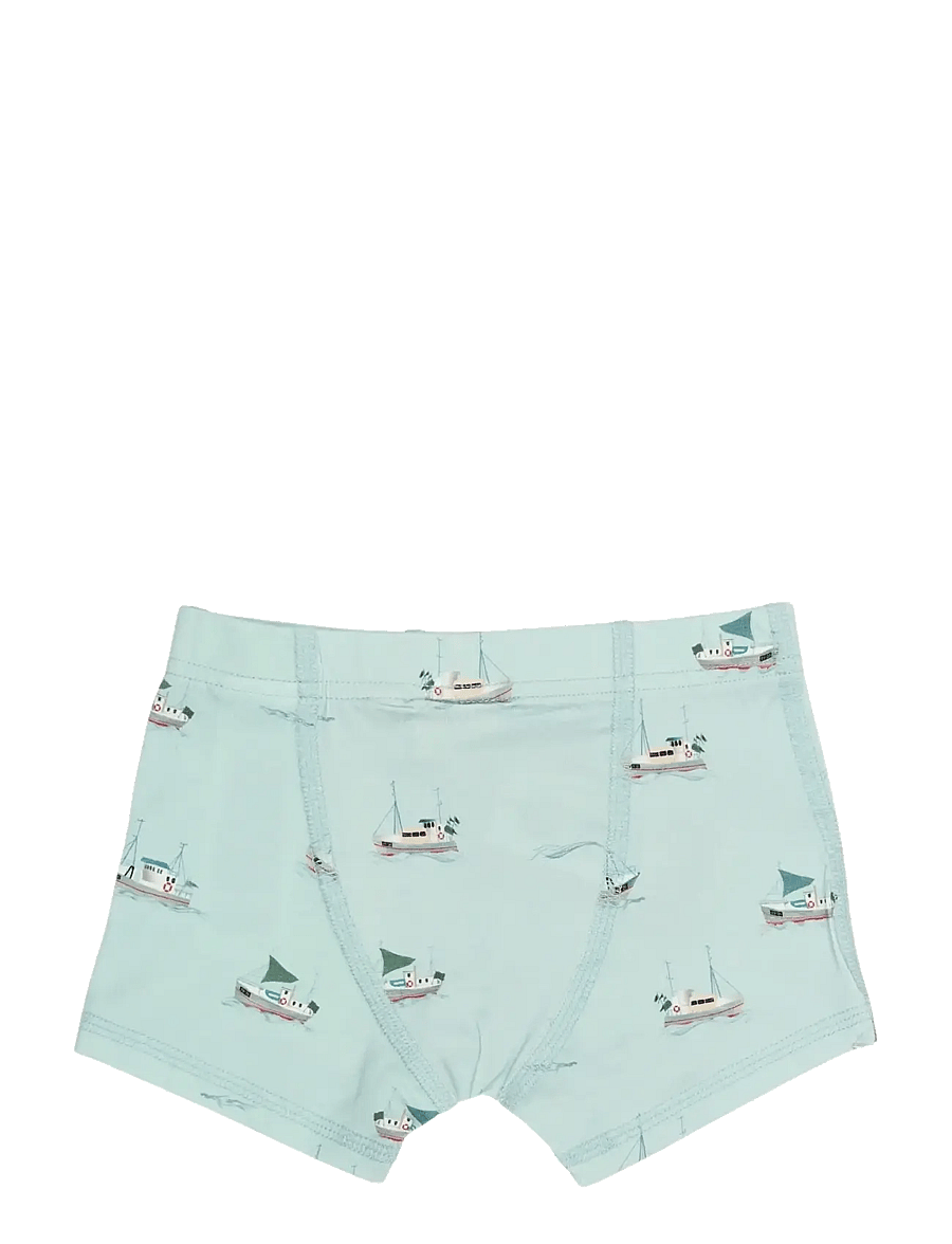 Petit Piao - PPStar Boxers 2-pack - unterhosen - illusion blue boat aop - 2