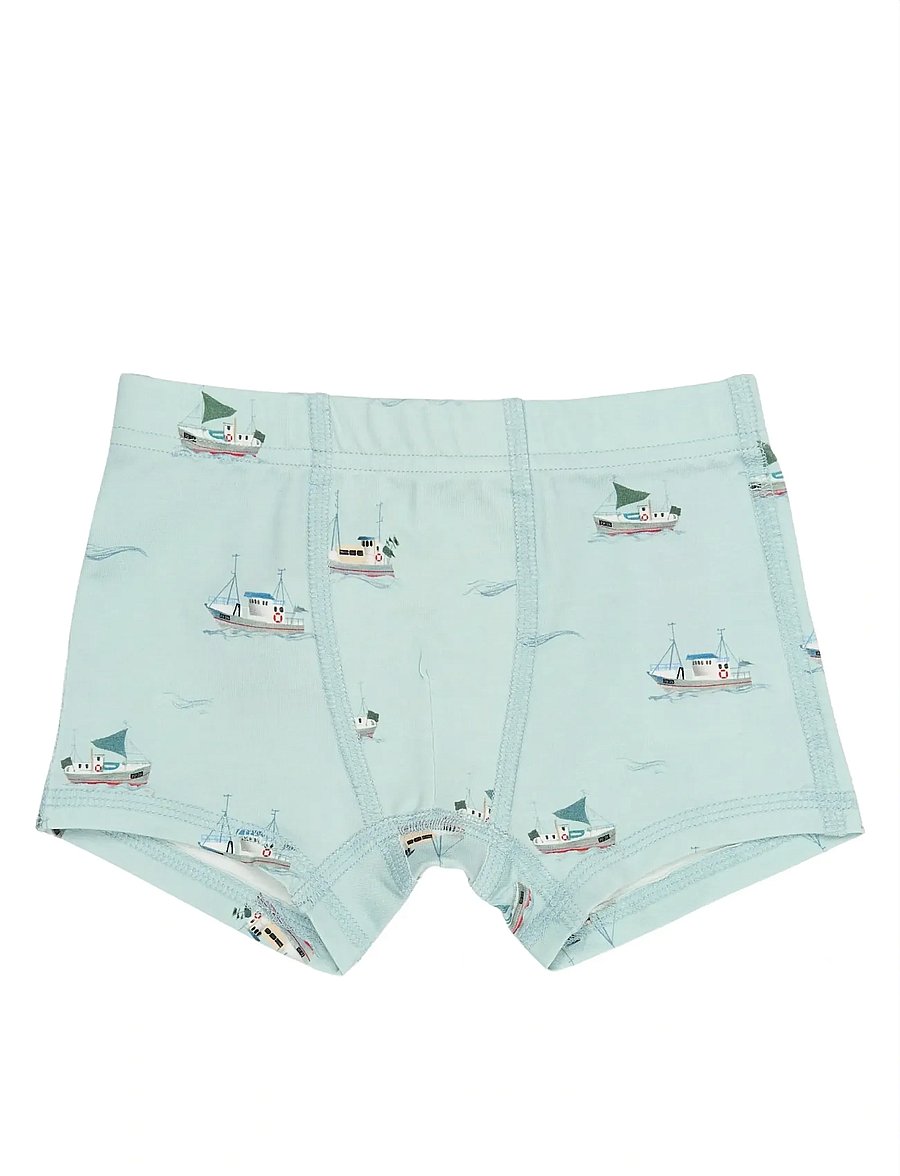 Petit Piao - PPStar Boxers 2-pack - unterhosen - illusion blue boat aop - 4