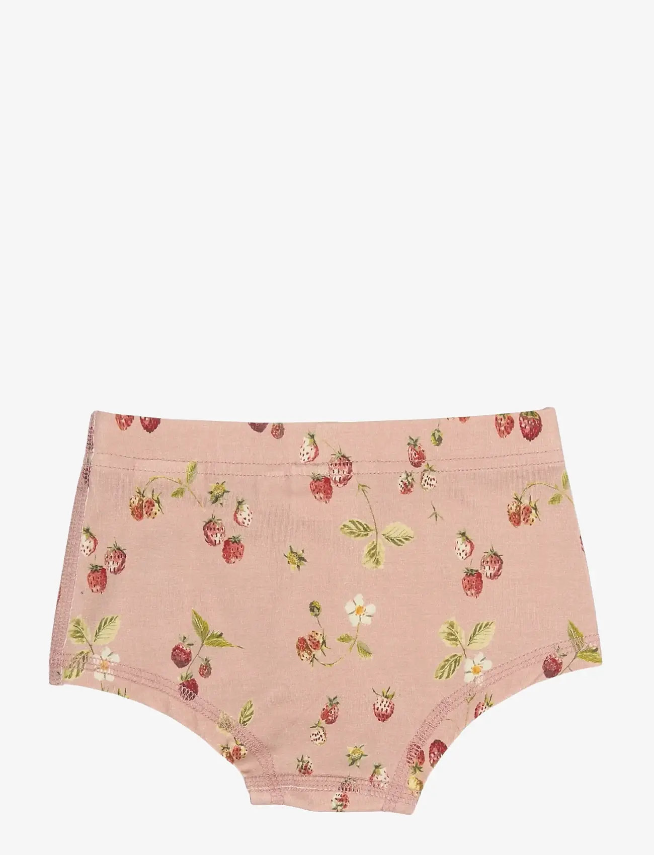 Petit Piao - PPStar Hipsters 2-pack - aluspüksid - misty rose strawberry aop - 2