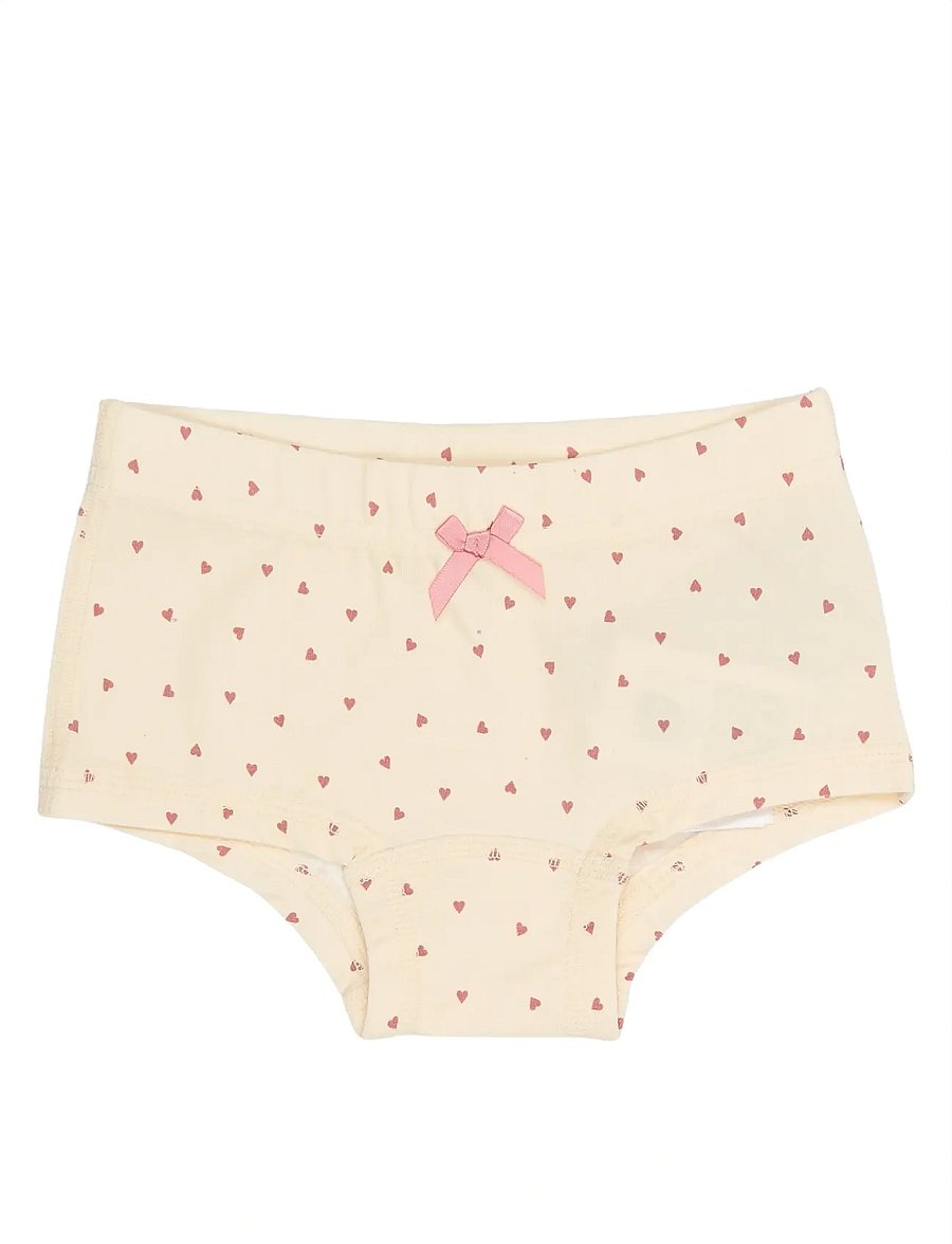 Petit Piao - PPStar Hipsters 2-pack - aluspüksid - misty rose strawberry aop - 5