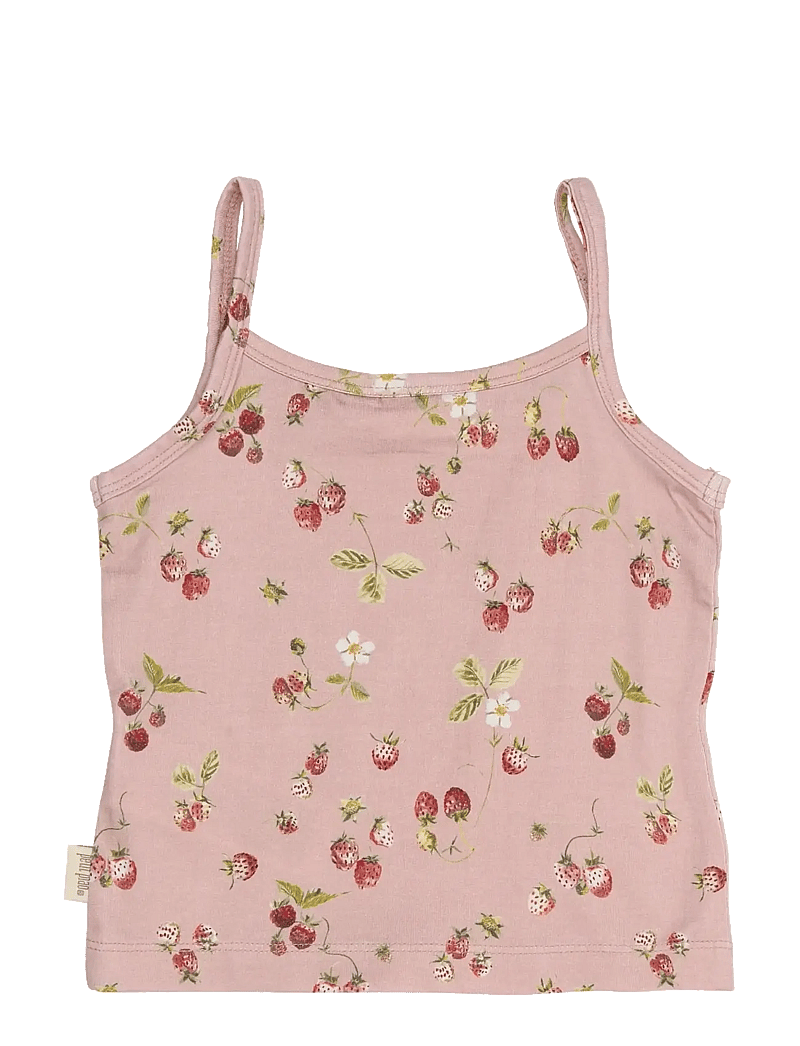 Petit Piao - PPStar Girls Undershirt 2-pack - Ærmeløs undertrøje - misty rose strawberry aop - 2