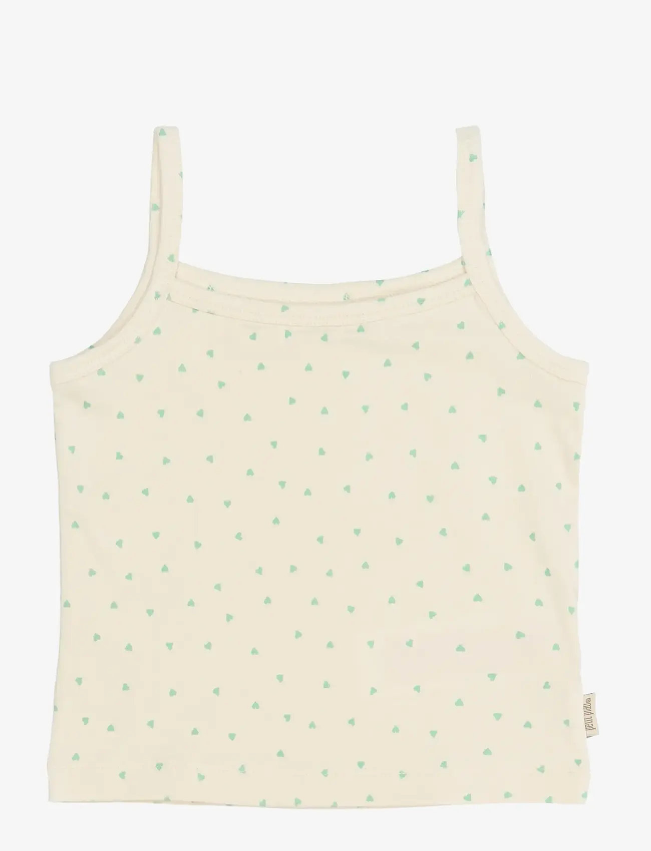 Petit Piao - PPStar Girls Undershirt 2-pack - tank top - eggnog butterfly aop - 2