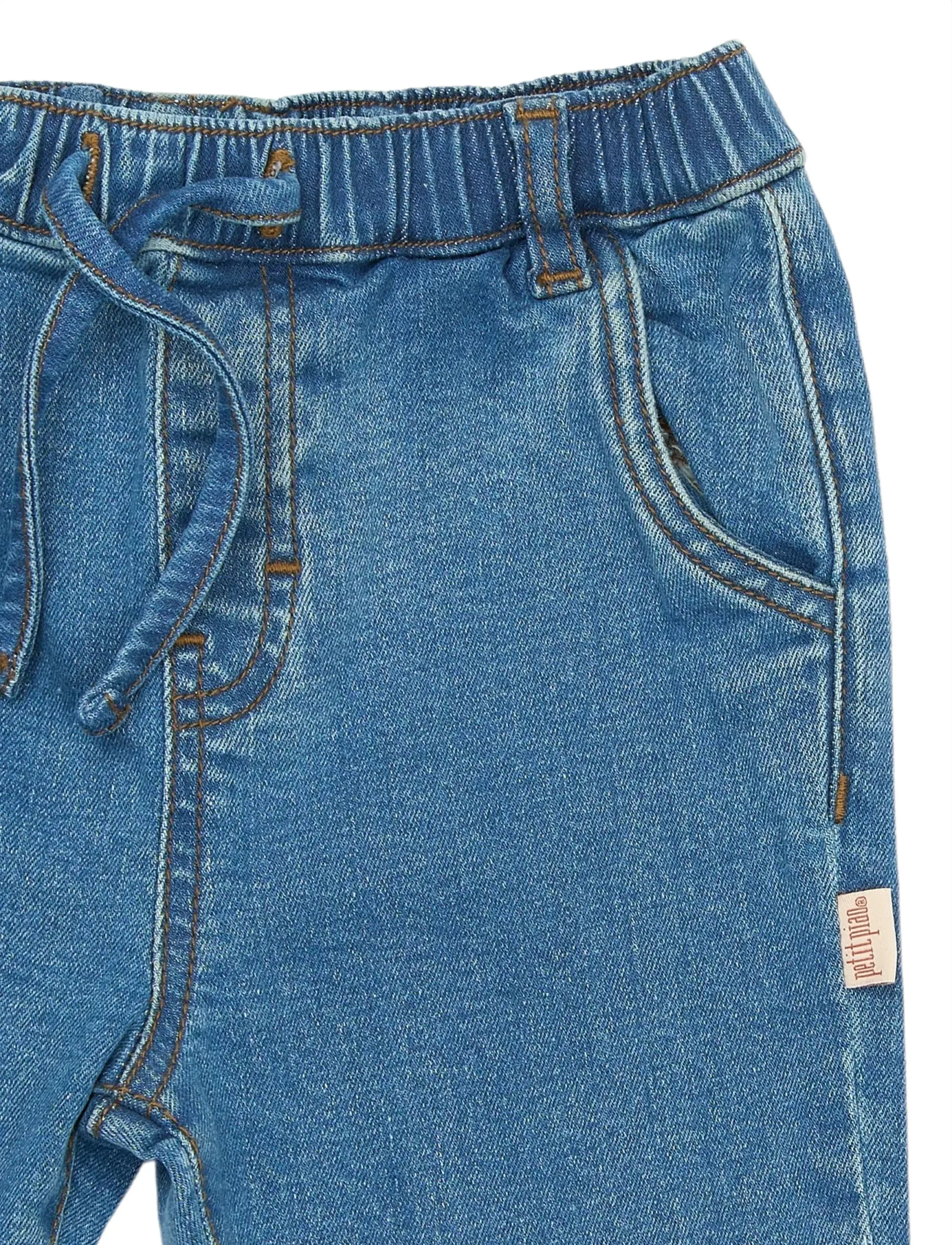 Petit Piao - PPElm Denim Pants - light blue denim - 2