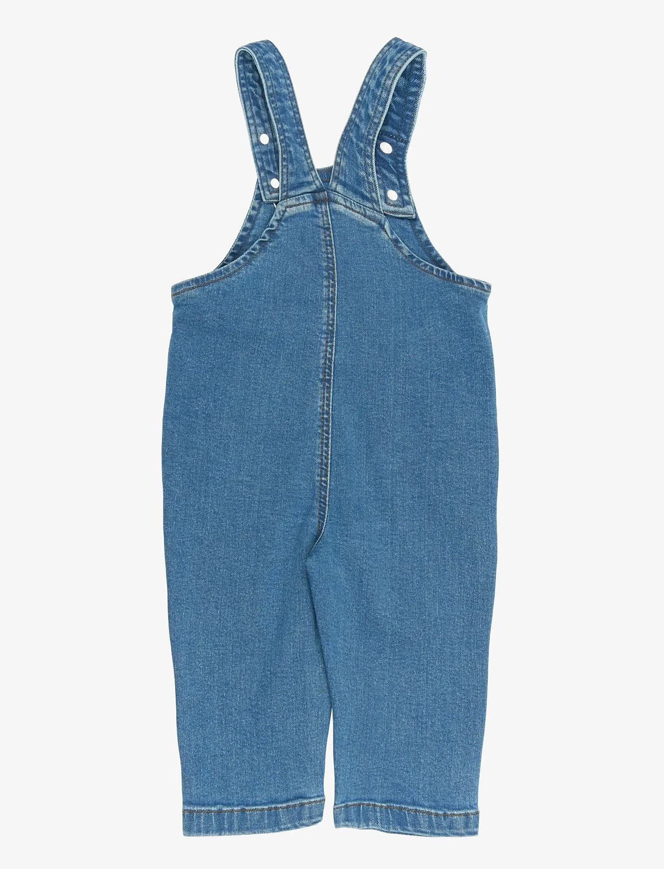 Petit Piao - PPElm Denim Overalls - hängselbyxor - light blue denim - 2