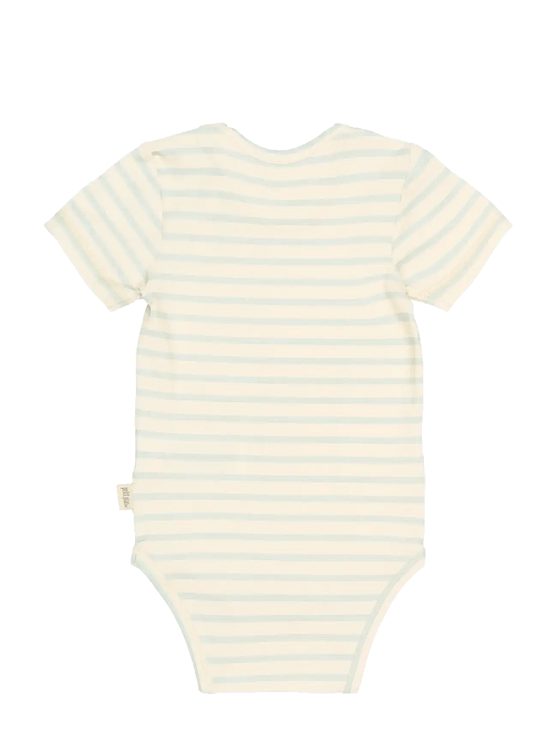 Petit Piao - PPSun S_S Body - kurzärmelige bodys - winter sky striped - 1