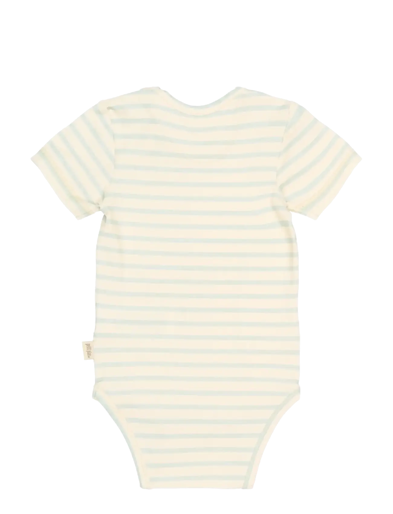 Petit Piao - PPSun S_S Body - short-sleeved bodies - winter sky striped - 1