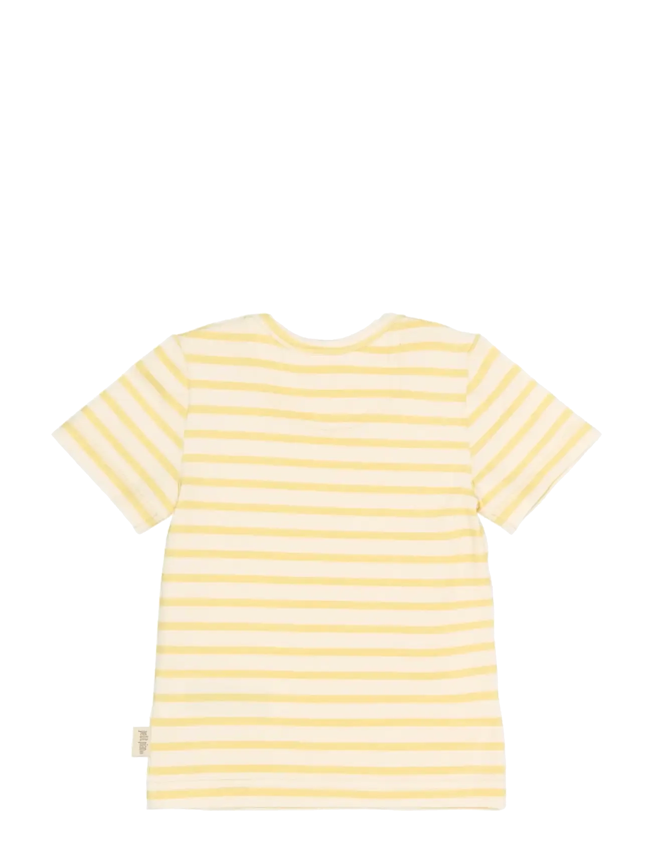 Petit Piao - PPSun S_S Tee - kurzärmelige - dusky citron striped - 1