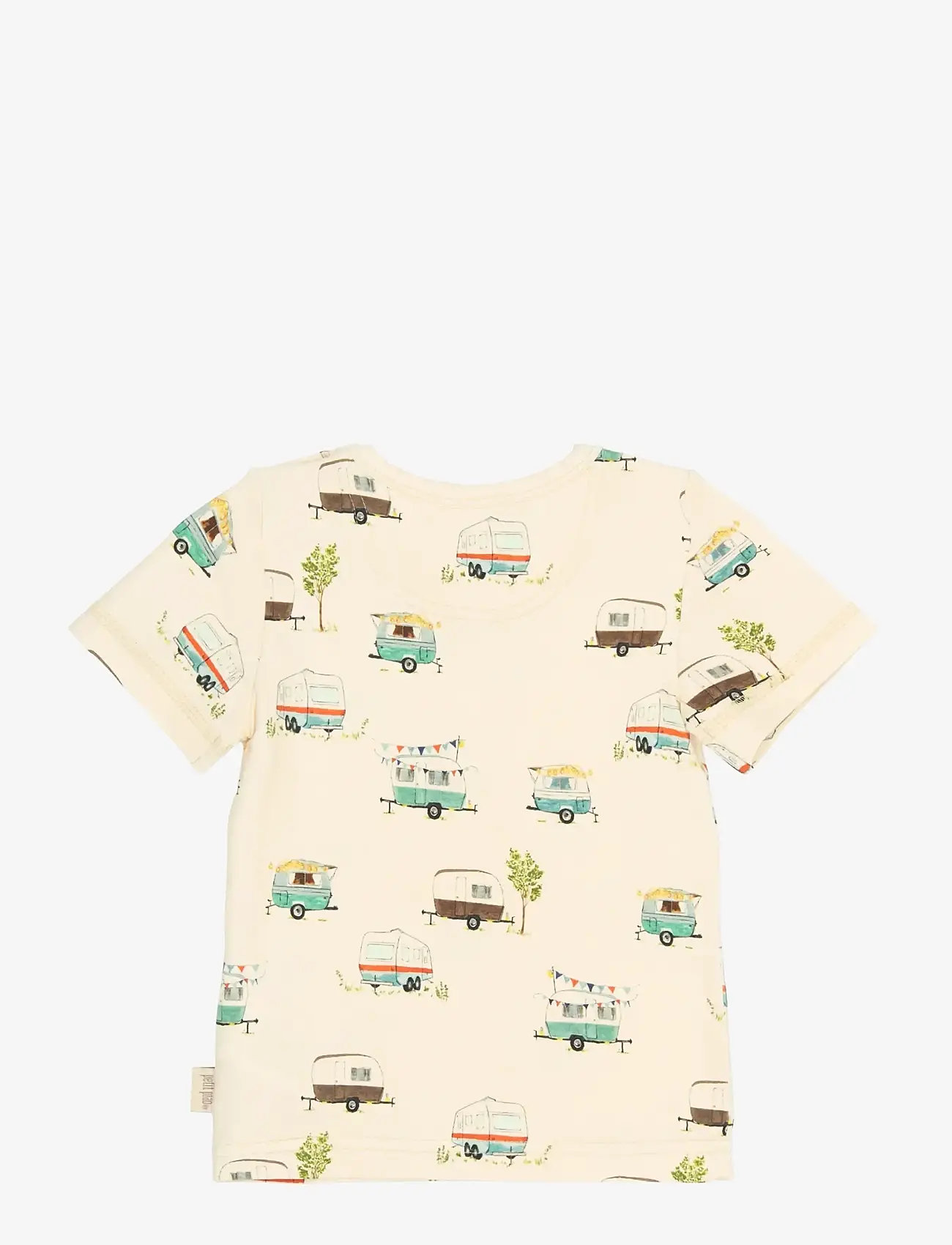 Petit Piao - PPSun S_S Tee - lühikeste varrukatega t-särgid - eggnog camper aop - 2