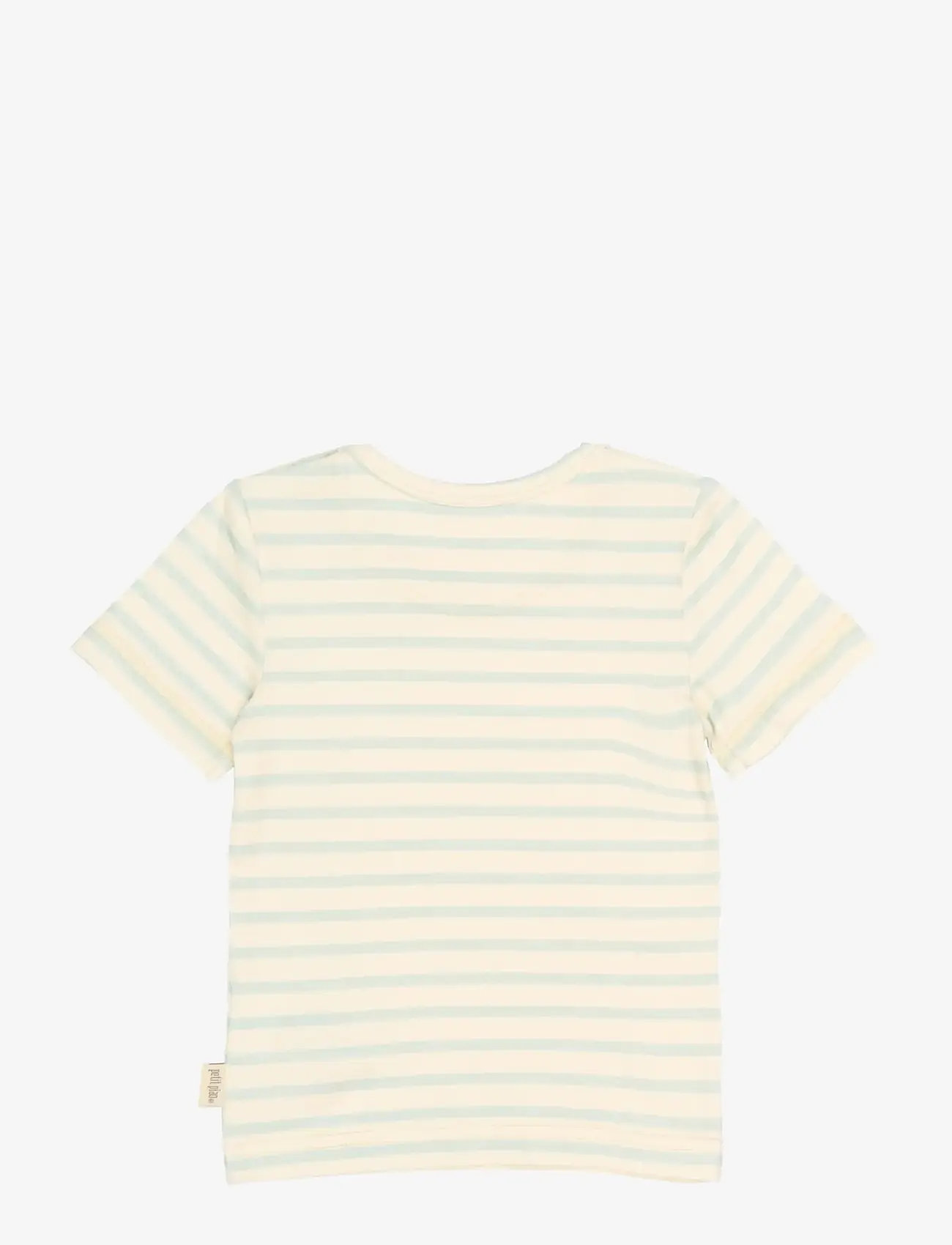 Petit Piao - PPSun S_S Tee - lühikeste varrukatega t-särgid - winter sky striped - 1