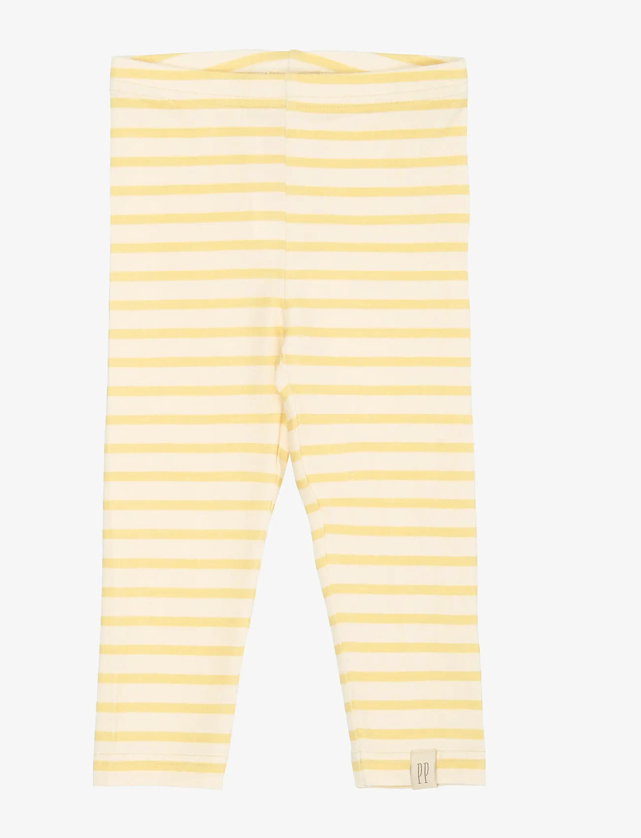Petit Piao - PPSun Leggings - leggings - dusky citron striped - 0