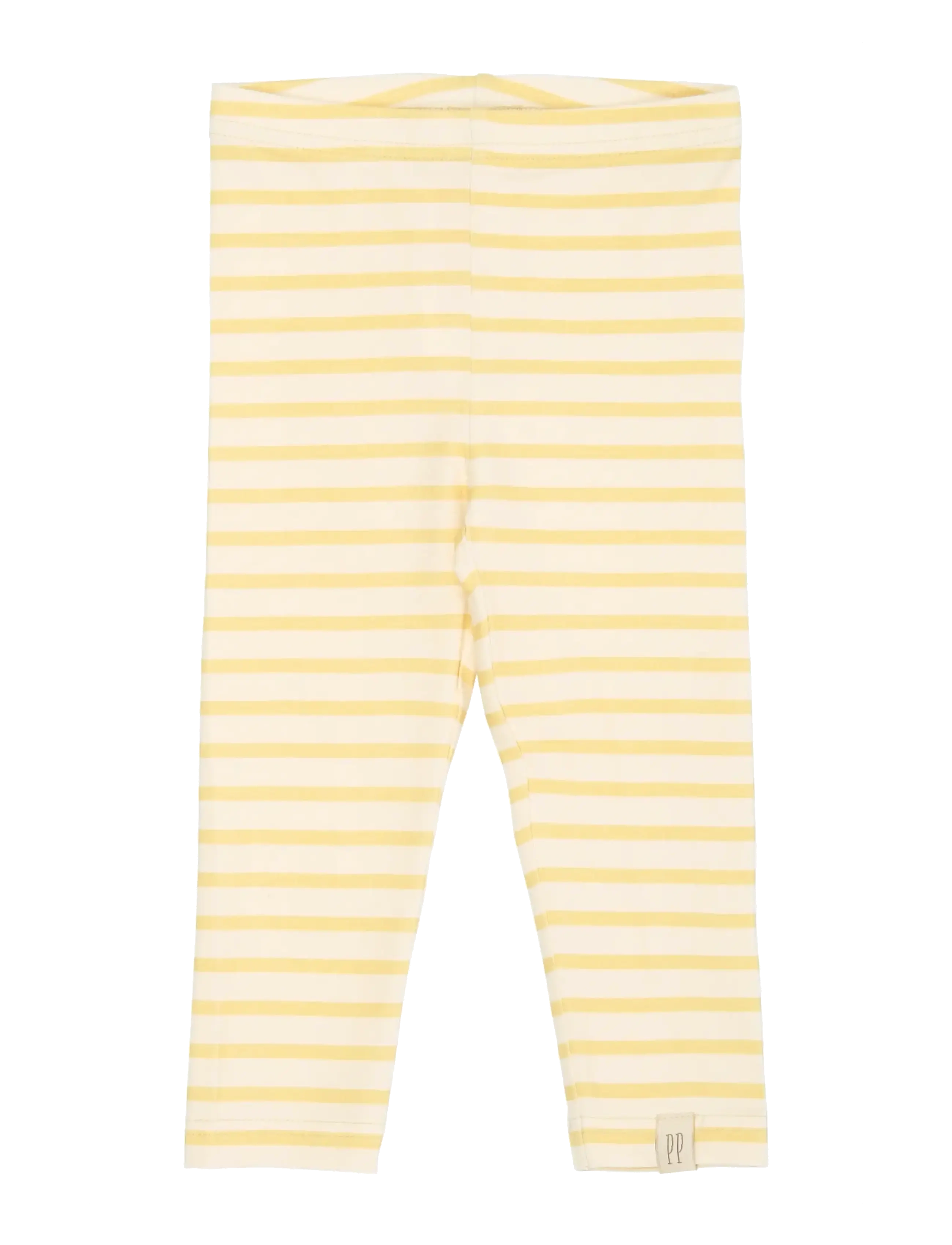 Petit Piao PPSun Leggings - Leggings - DUSKY CITRON STRIPED / yellow