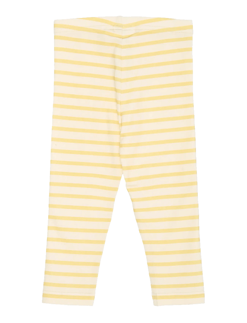 Petit Piao - PPSun Leggings - leggings - dusky citron striped - 1