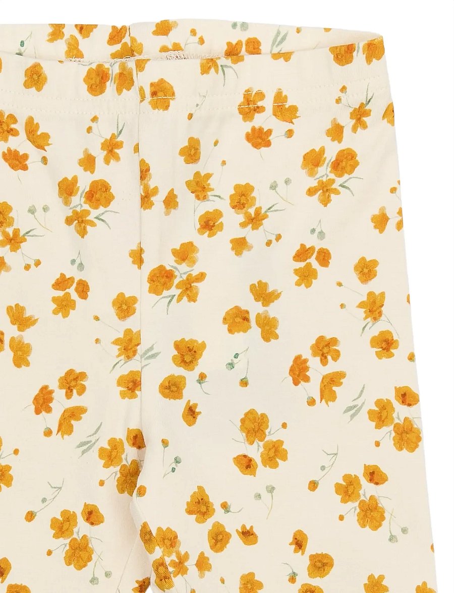 Petit Piao - PPSun Leggings - leggings - eggnog buttercup aop - 3