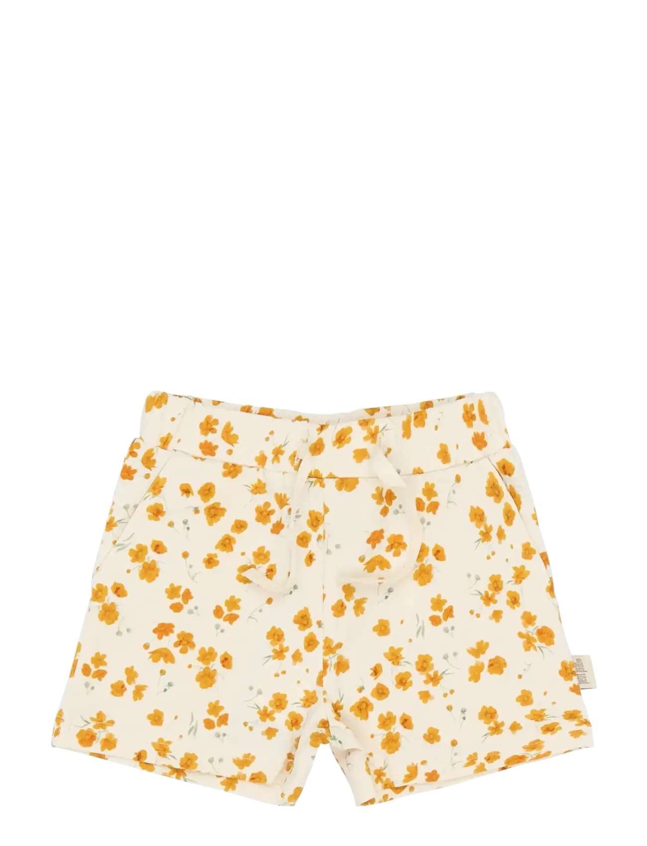 Petit Piao PPSun Shorts - New Arrivals - EGGNOG BUTTERCUP AOP / cream