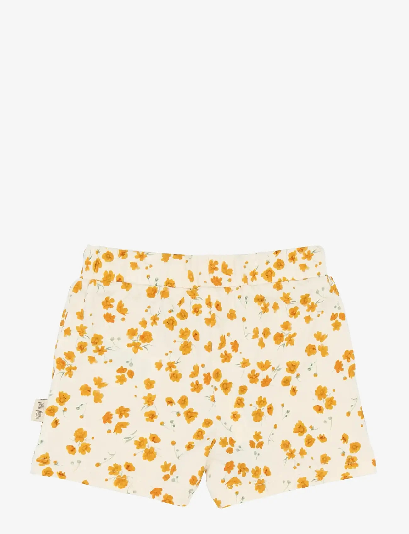 Petit Piao - PPSun Shorts - sweatshorts - eggnog buttercup aop - 1