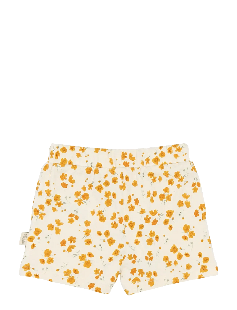 Petit Piao - PPSun Shorts - sweatshorts - eggnog buttercup aop - 1