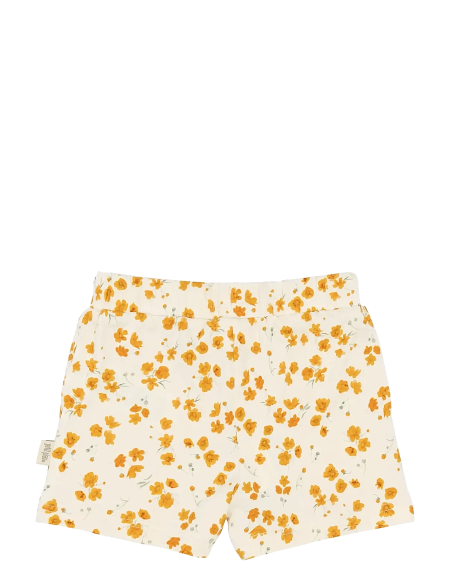 Petit Piao - PPSun Shorts - lühikesed dressipüksid - eggnog buttercup aop - 1