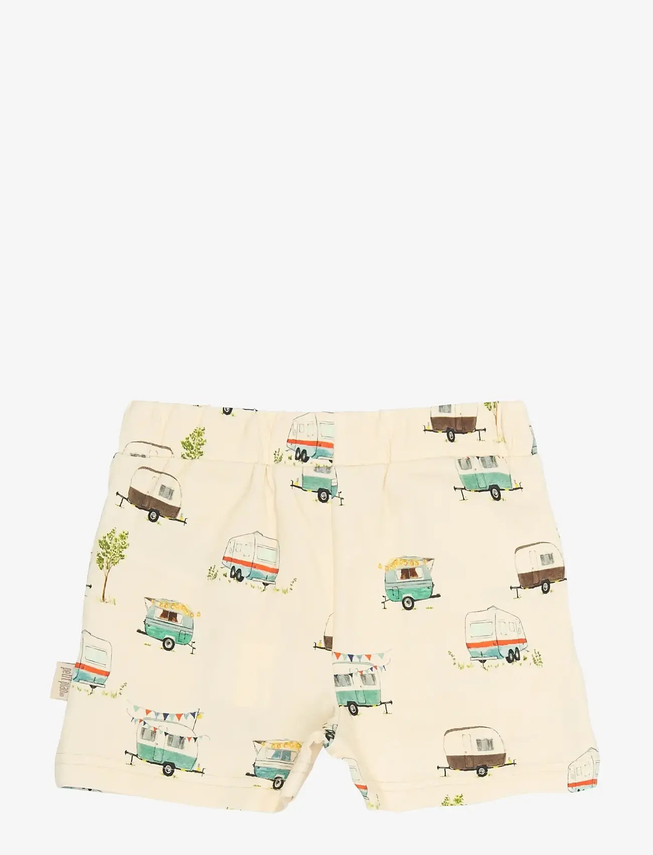 Petit Piao - PPSun Shorts - sweatshorts - eggnog camper aop - 2